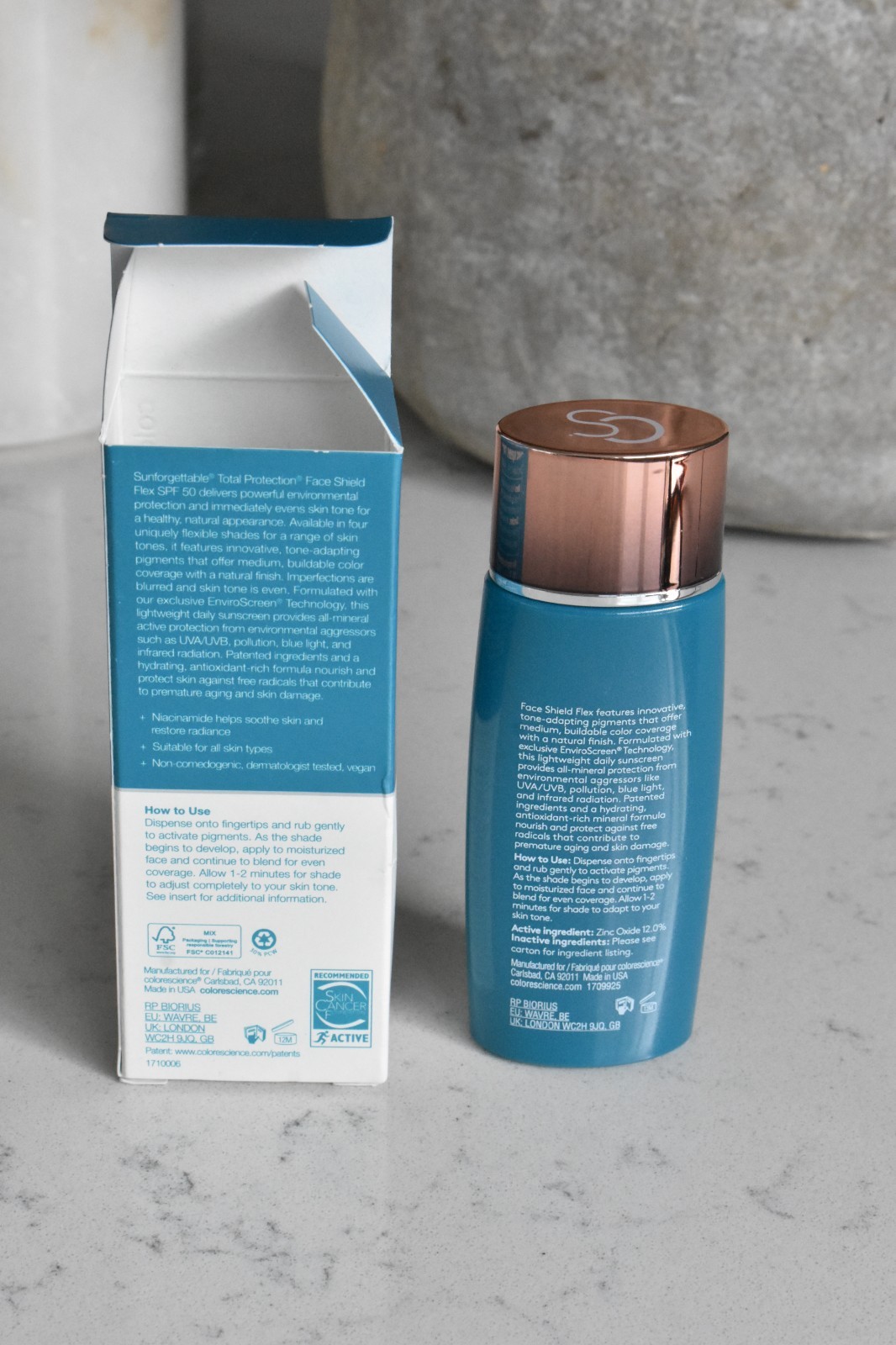 Colorescience Sunforgettable Total Protection Face Shield SPF 50 FLEX FAIR NIB