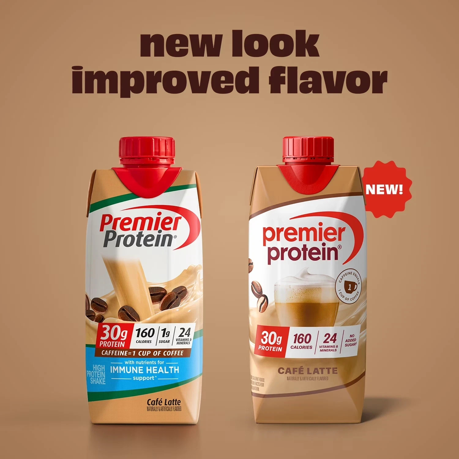 Premier Protein Shake, Café Latte, 30g Protein, 11 Fl Oz, 12 Ct