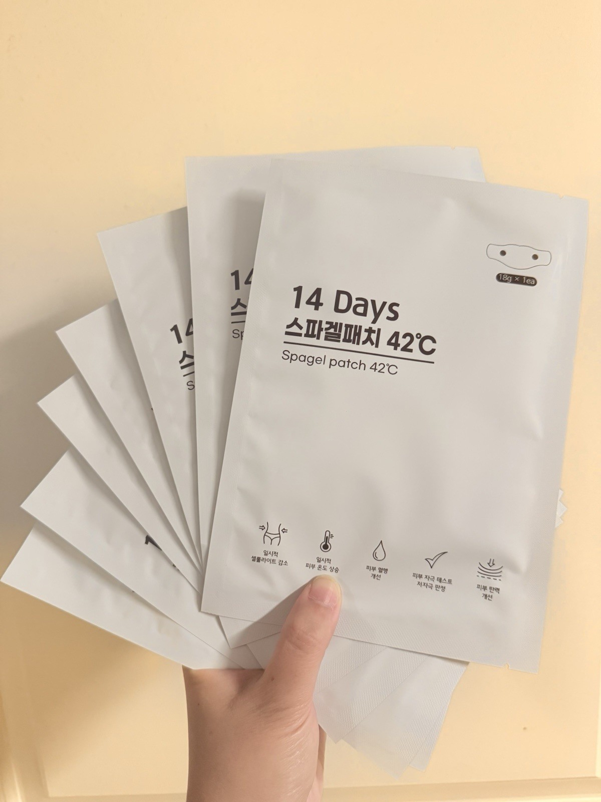 14 Days Spagel Patch 42°C – Slimming & Firming Belly Patch (18g x 7ea)