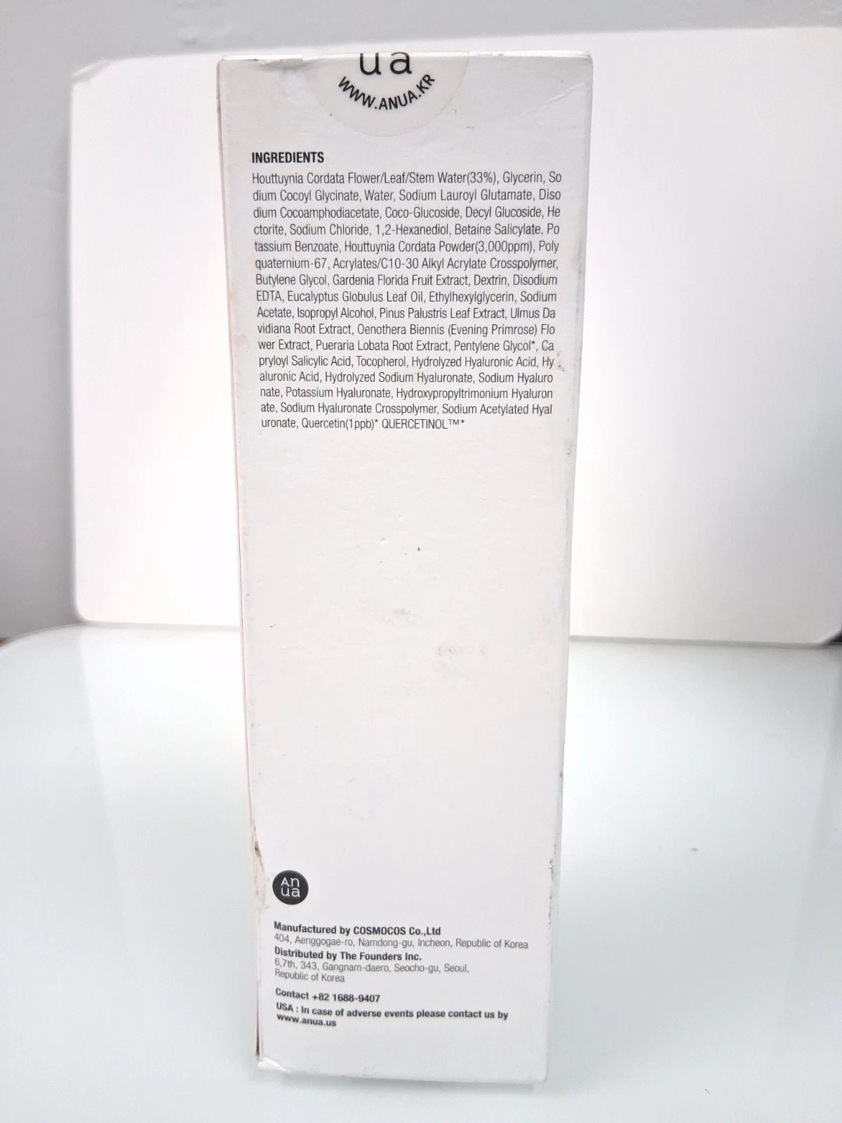 Anua Heartleaf + BHA Quercetinol Pore Deep Cleansing Foam 5.07 fl oz