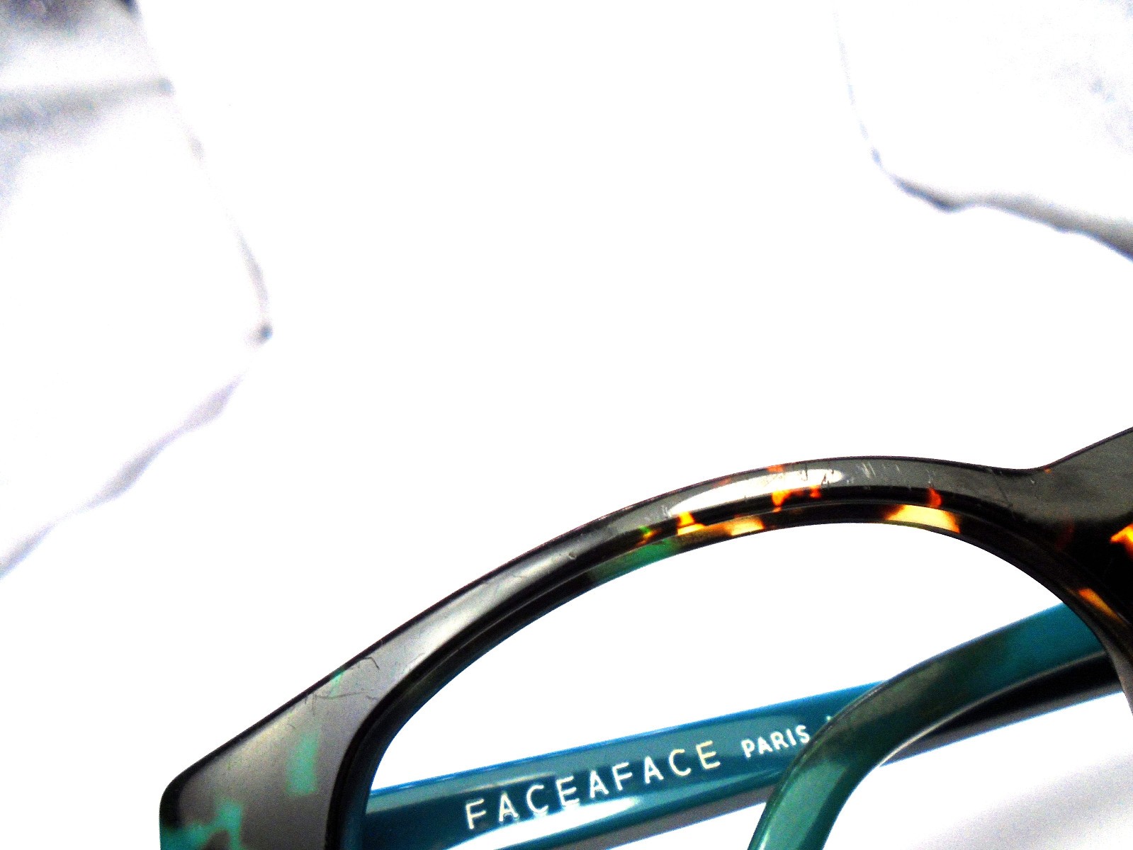 Face A Face KATES 2 Col 1805 Brown Havana/Turquoise 46-21-136 Eyeglasses Frames