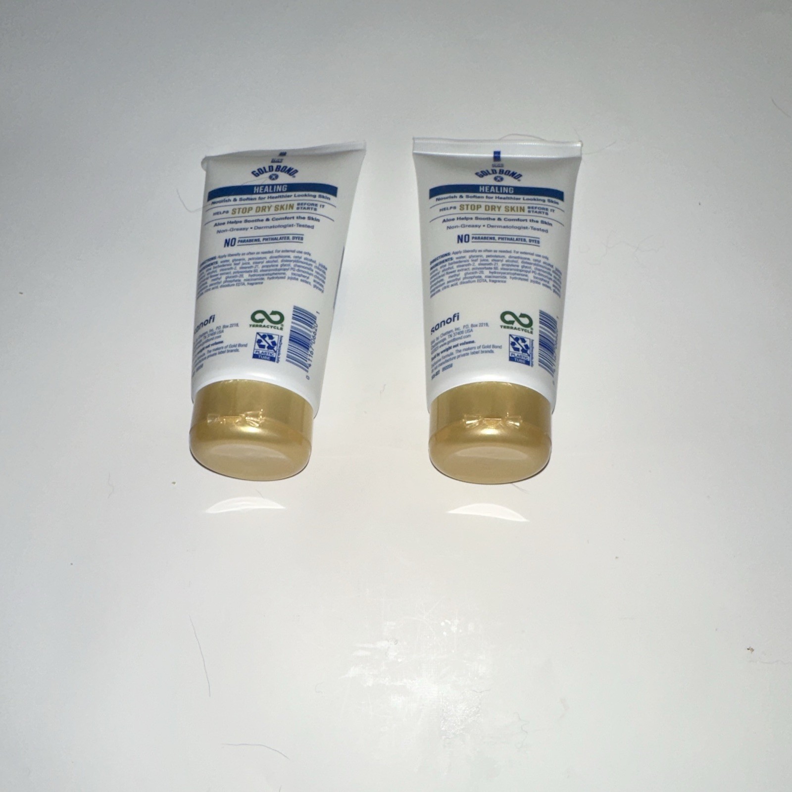 Gold Bond Healing Hydrating Aloe Body Moisturizer Cream 5.5 oz, 2 Pack