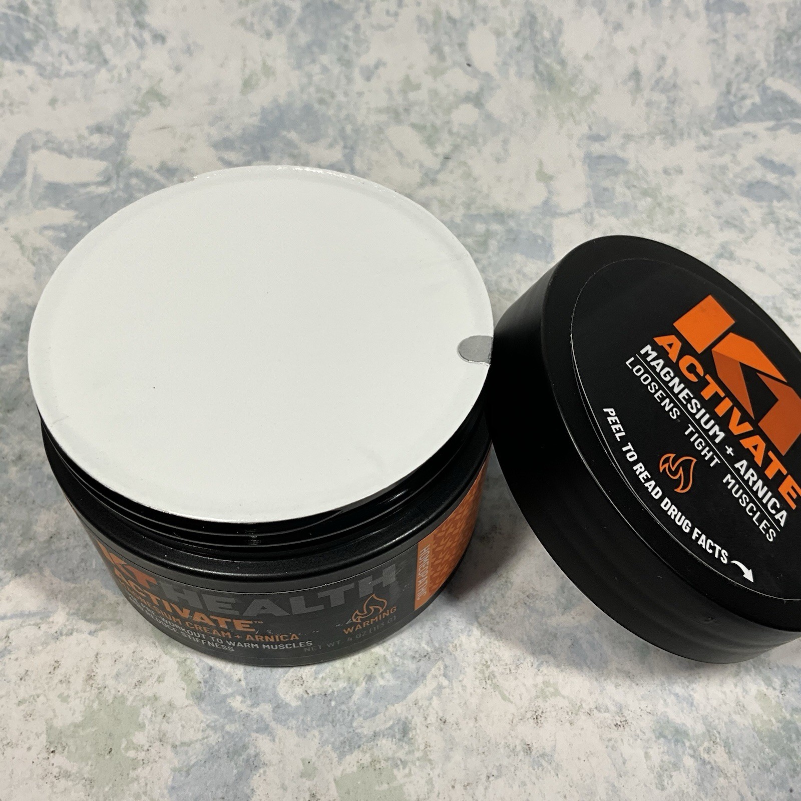 KT Health Activate Warming Magnesium + Arnica Cream 4oz ( Lot of 2 ) Exp 12/26