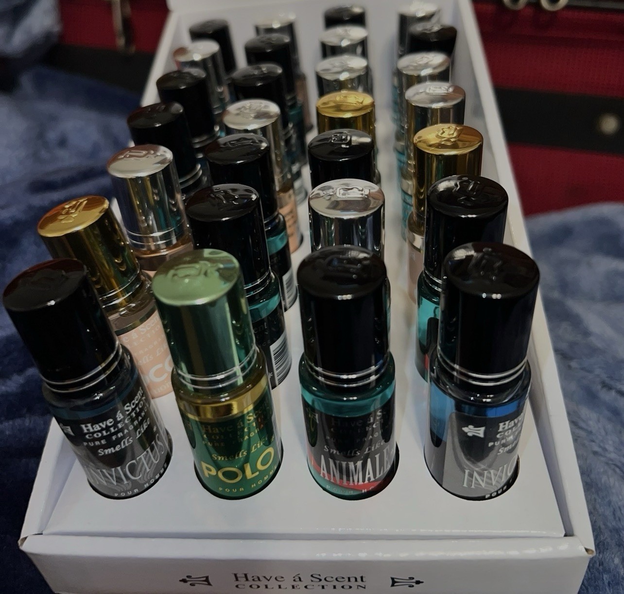 Have 4 Scent Collection Invictus Polo Animale Eau de Parfum Spray 0.3 fl oz