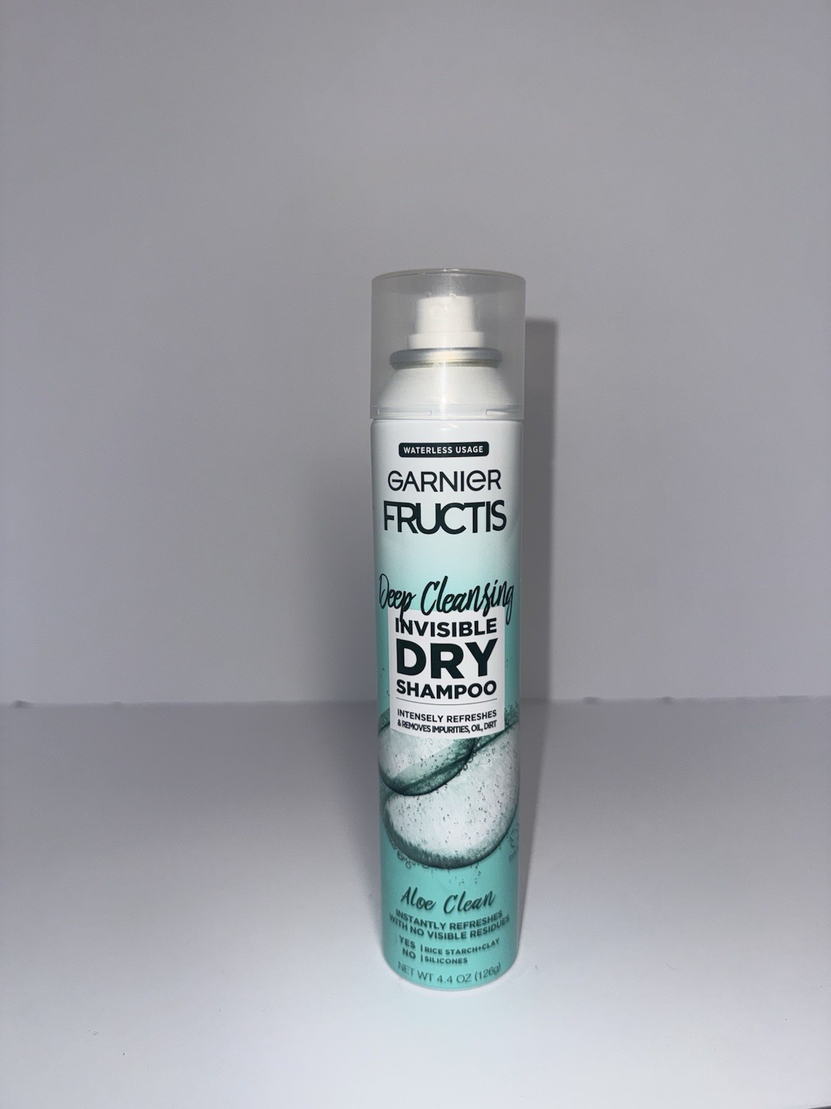 Garnier Fructis Deep Cleansing Invisible Dry Shampoo Aloe Clean 4.4 oz NEW