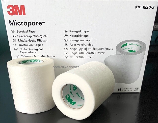 3M Micropore PAPER Surgical Medical Tape 2″ x 10 yds – 1, 2, 4, 6, or 12 Rolls