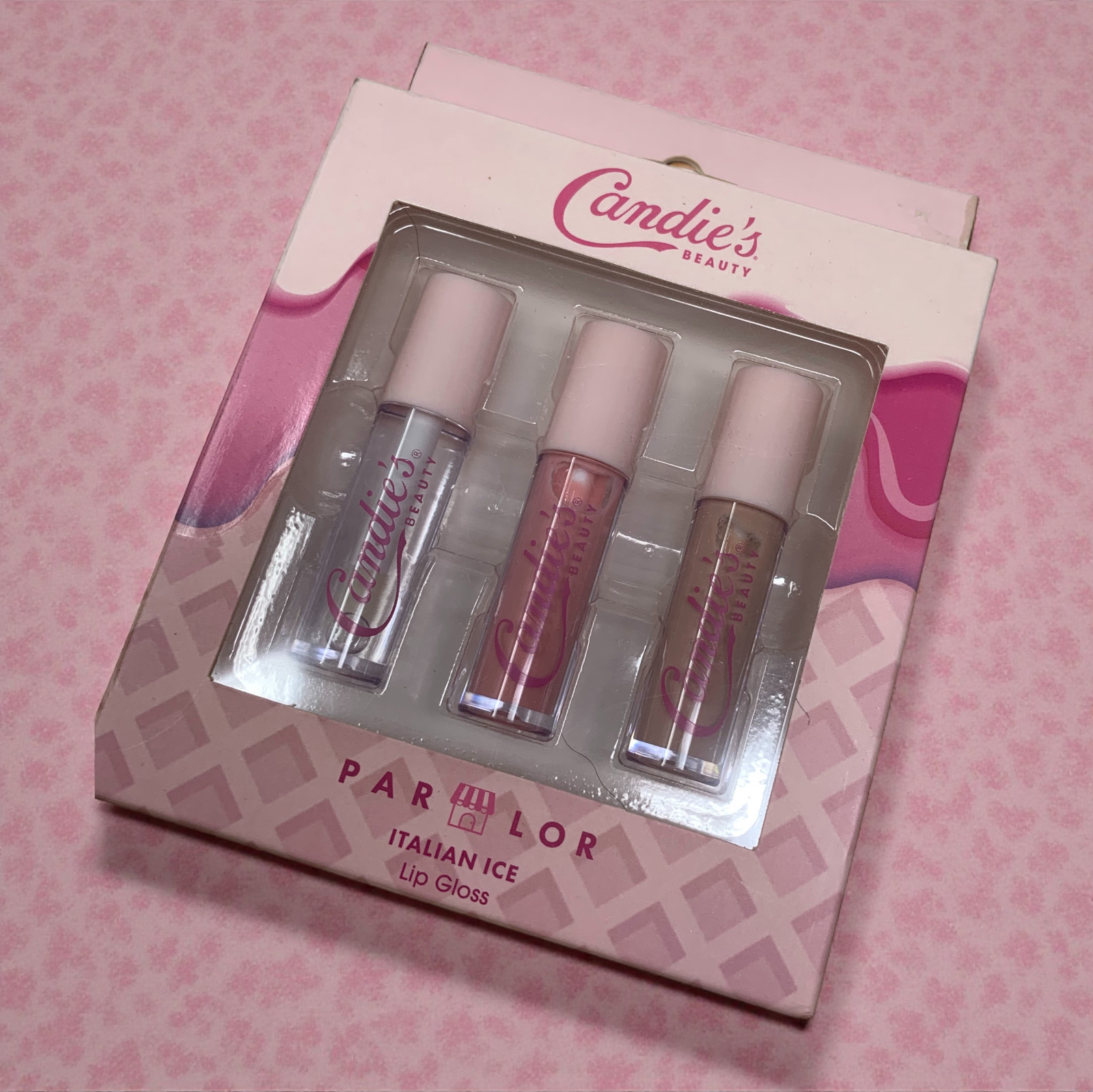 NEW Candie’s Beauty Parlor Italian Ice Lip Gloss Trio Sealed Boxed