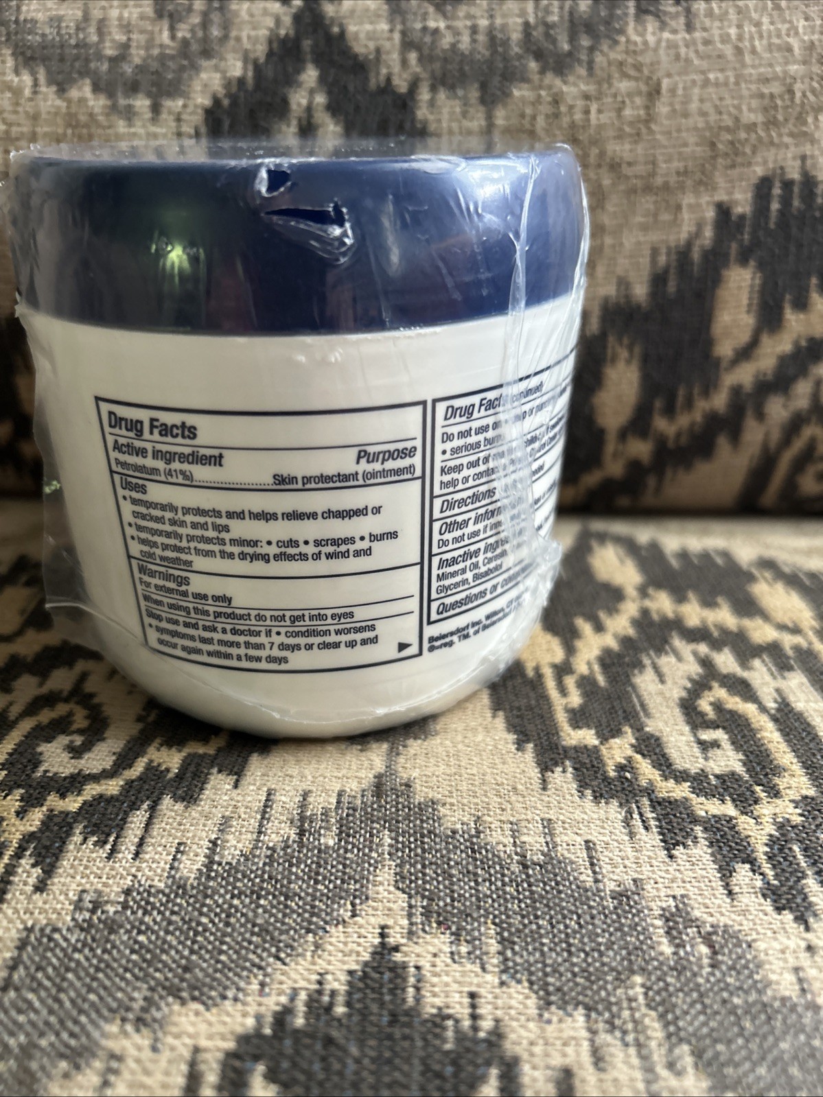 New Aquaphor Advanced Therapy Healing Ointment Skin Protectant 14oz Sealed