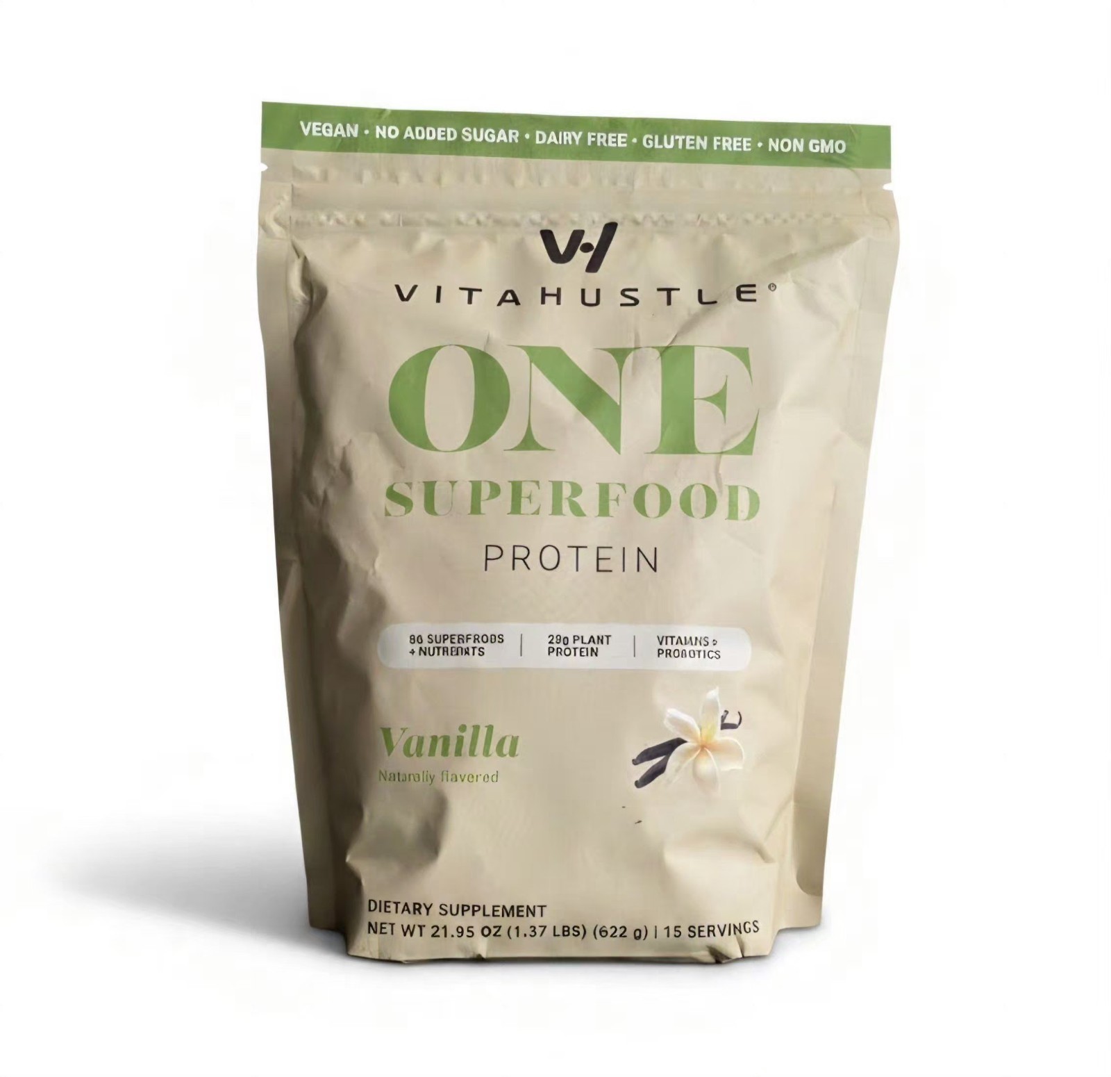 Vita hustle one SuperFood Protein Vanilla