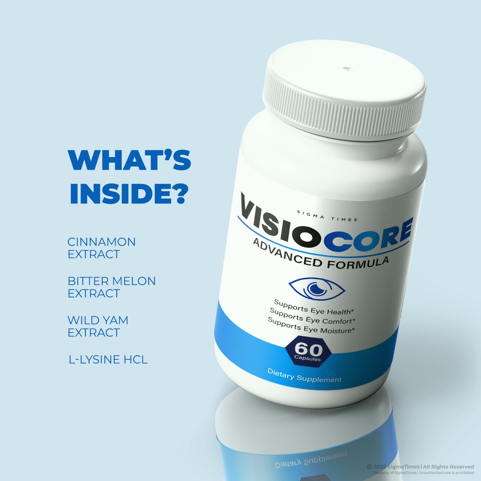 VisioCore Capsules – Advanced Eyesight Supplement, Eye Health & Vision – 2 Pack