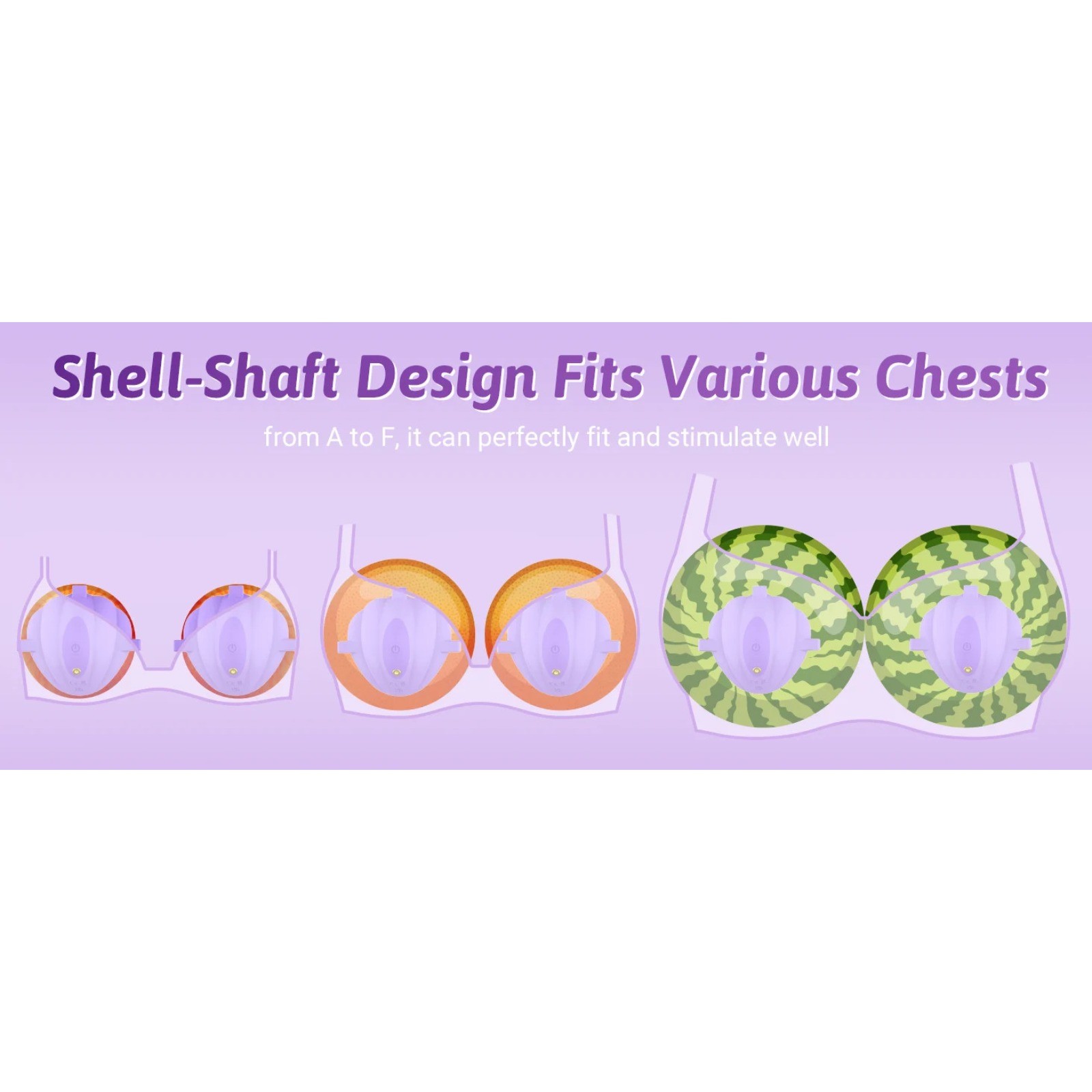 Massage Bra with Vibration Function, Breast Lift & Shaping Device