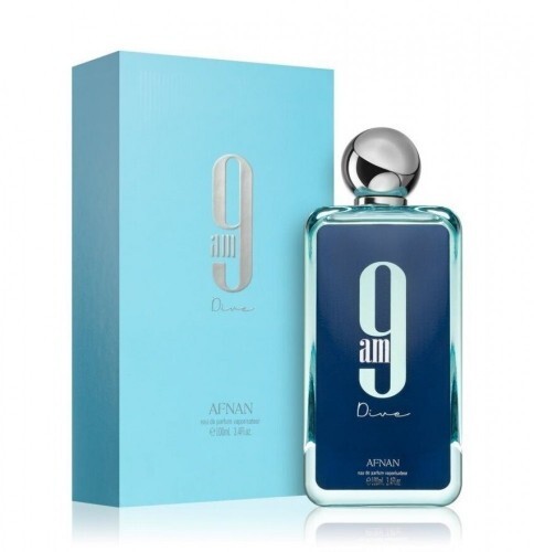 9 AM Dive by Afnan 3.4oz EDP for Men NEW SEALED Box