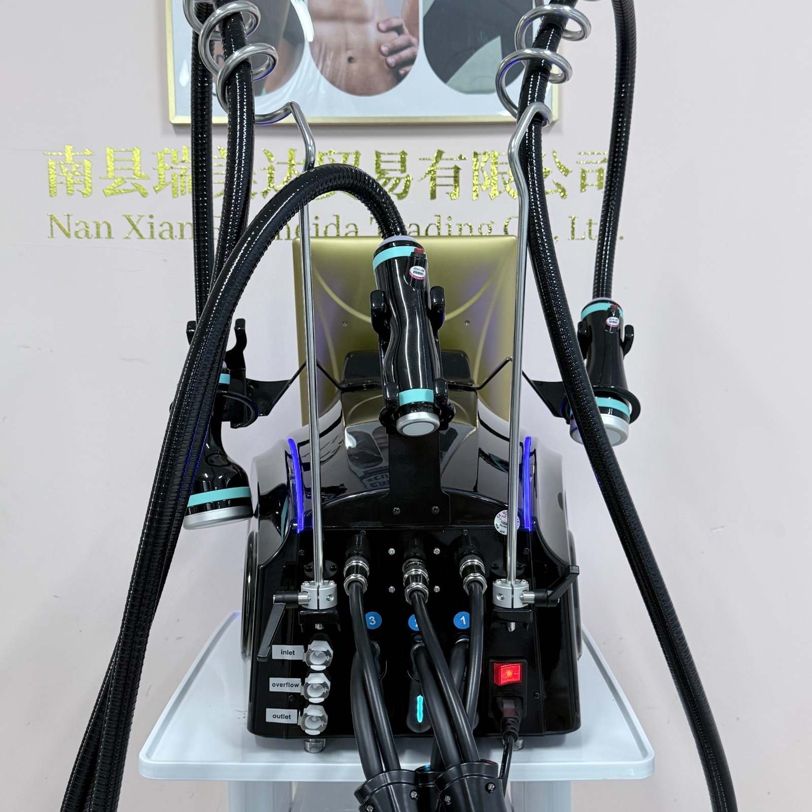3-In-1 Cold Wave Shaping Machine Burning Fat Skin Tightening Body Slimming