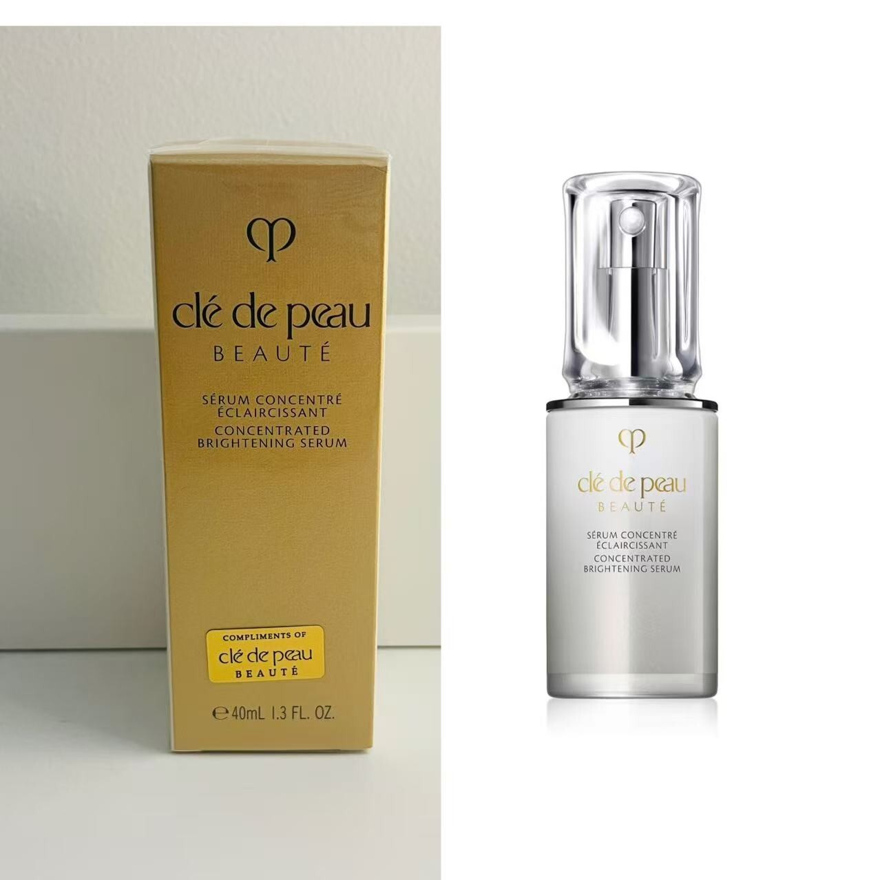 Clé de Peau Beauté Concentrated Brightening Serum 1.3 oz/40ml New in sealed box