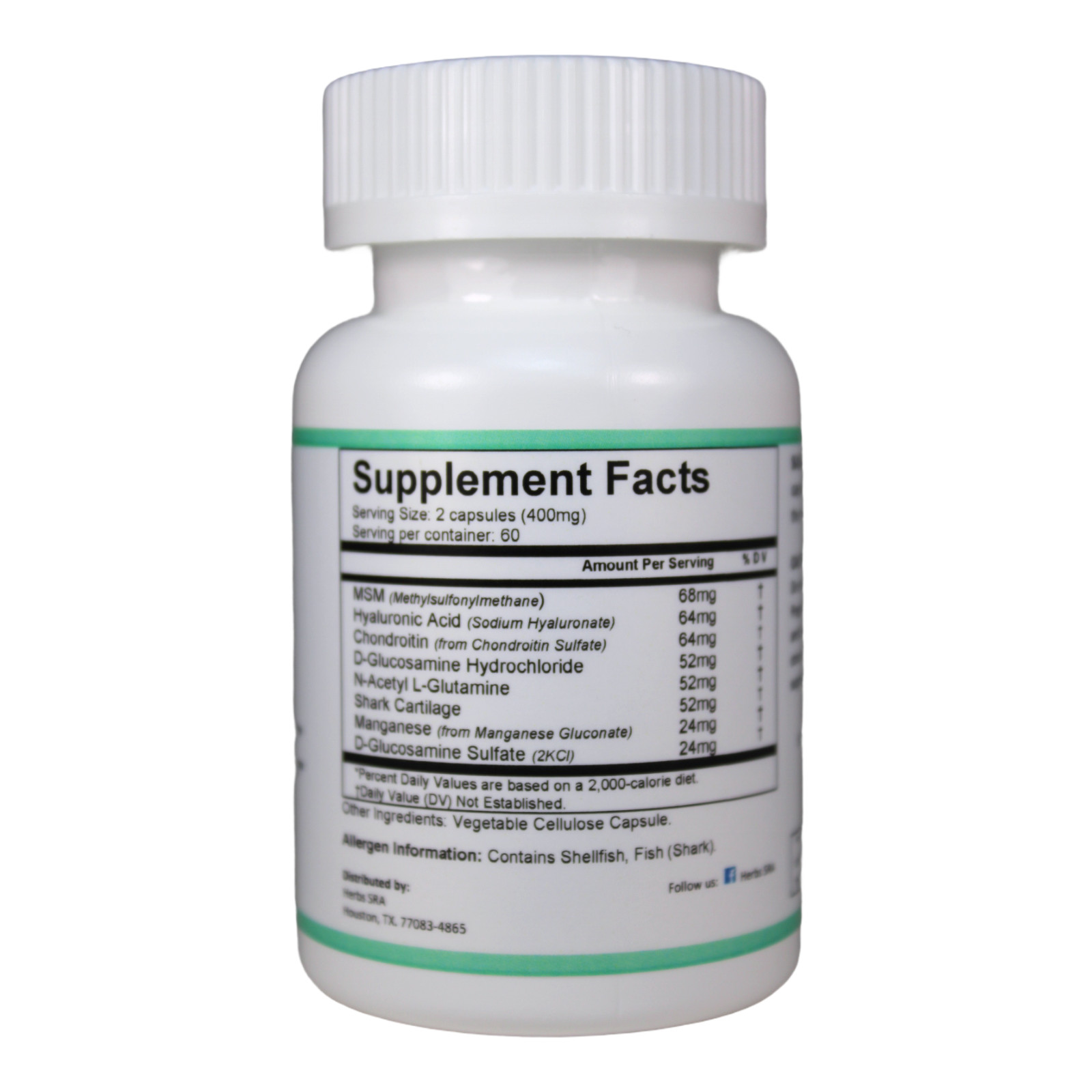ARTHRITIS CONTROL, Osteoarthritis Support, Pain Ease, Natural Anti-Inflammatory.