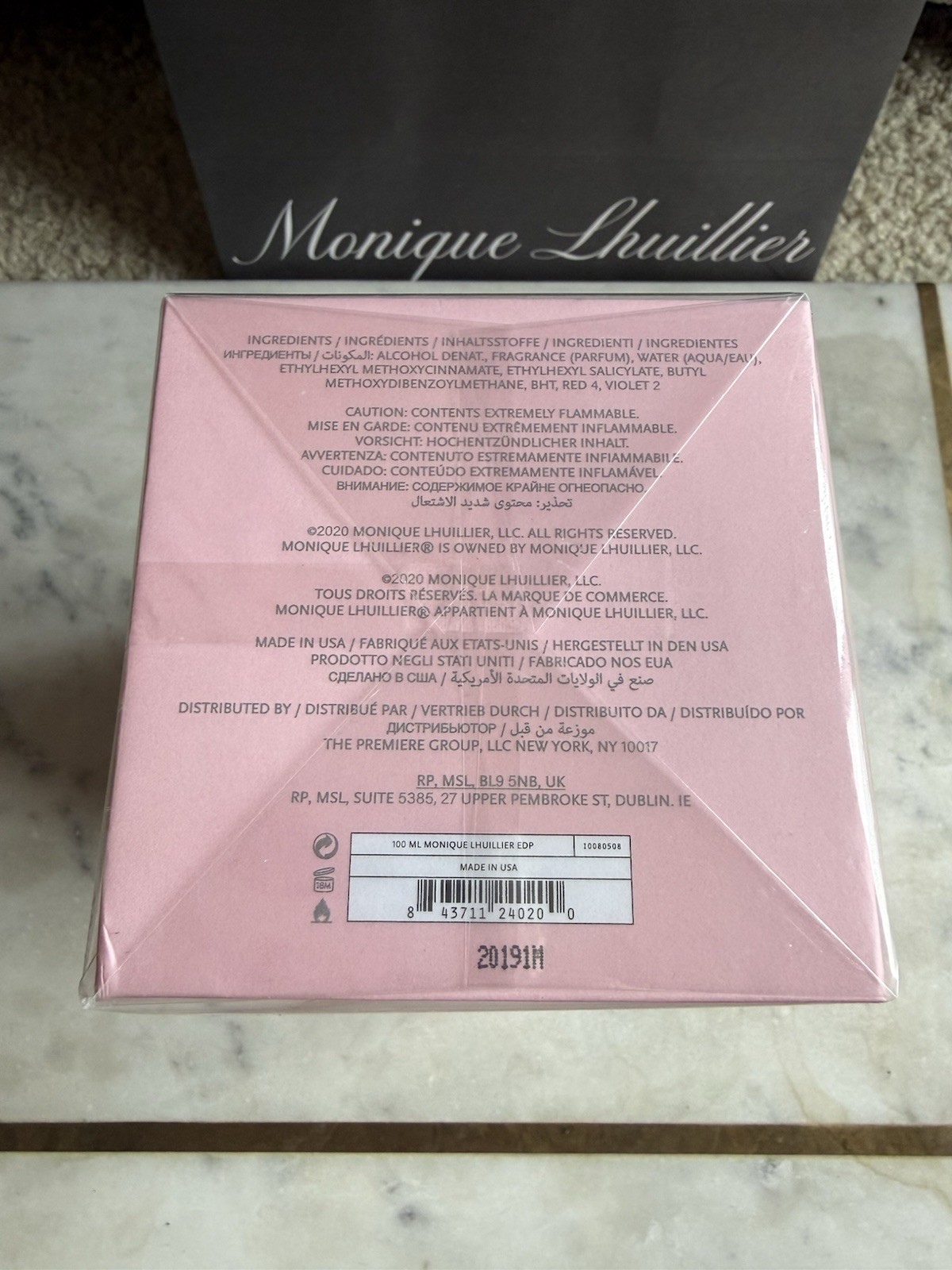 Monique Lhuillier Eau De Parfum Spray – SEALED, NEW IN BOX, 3.4 OZ., GIFT BAG