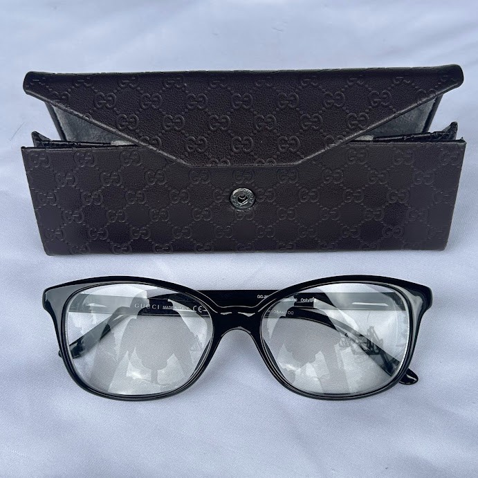 Gucci Eyeglasses GG 3629 DXF Black Speckle Glasses Optyl Made in Italy