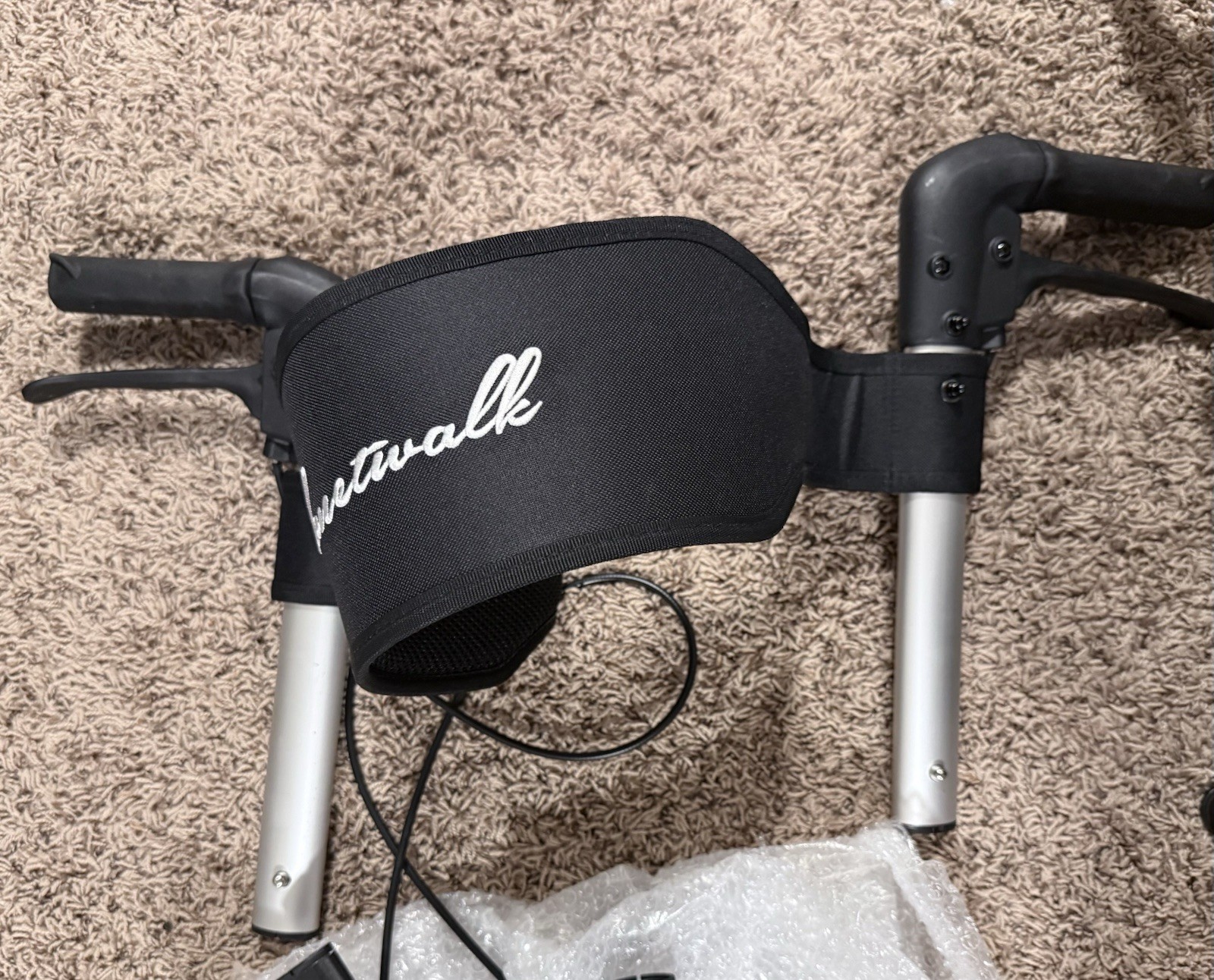 Planet Walk Rollator Walker Super Lightweight Foldable Seat 8” Wheels 300Lb