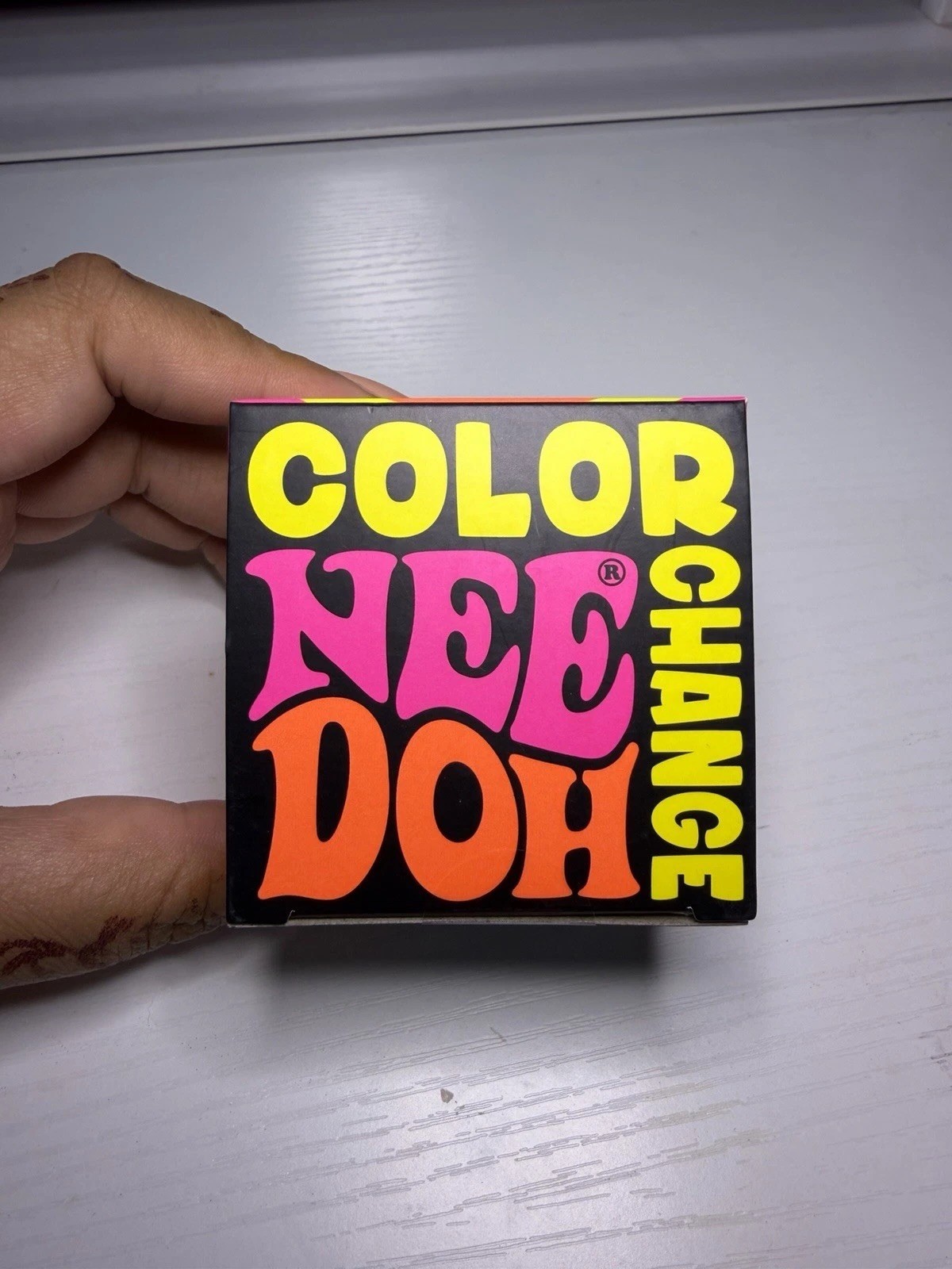 Schylling NeeDoh Color Change Stress Reliever Squish Fidget Toy