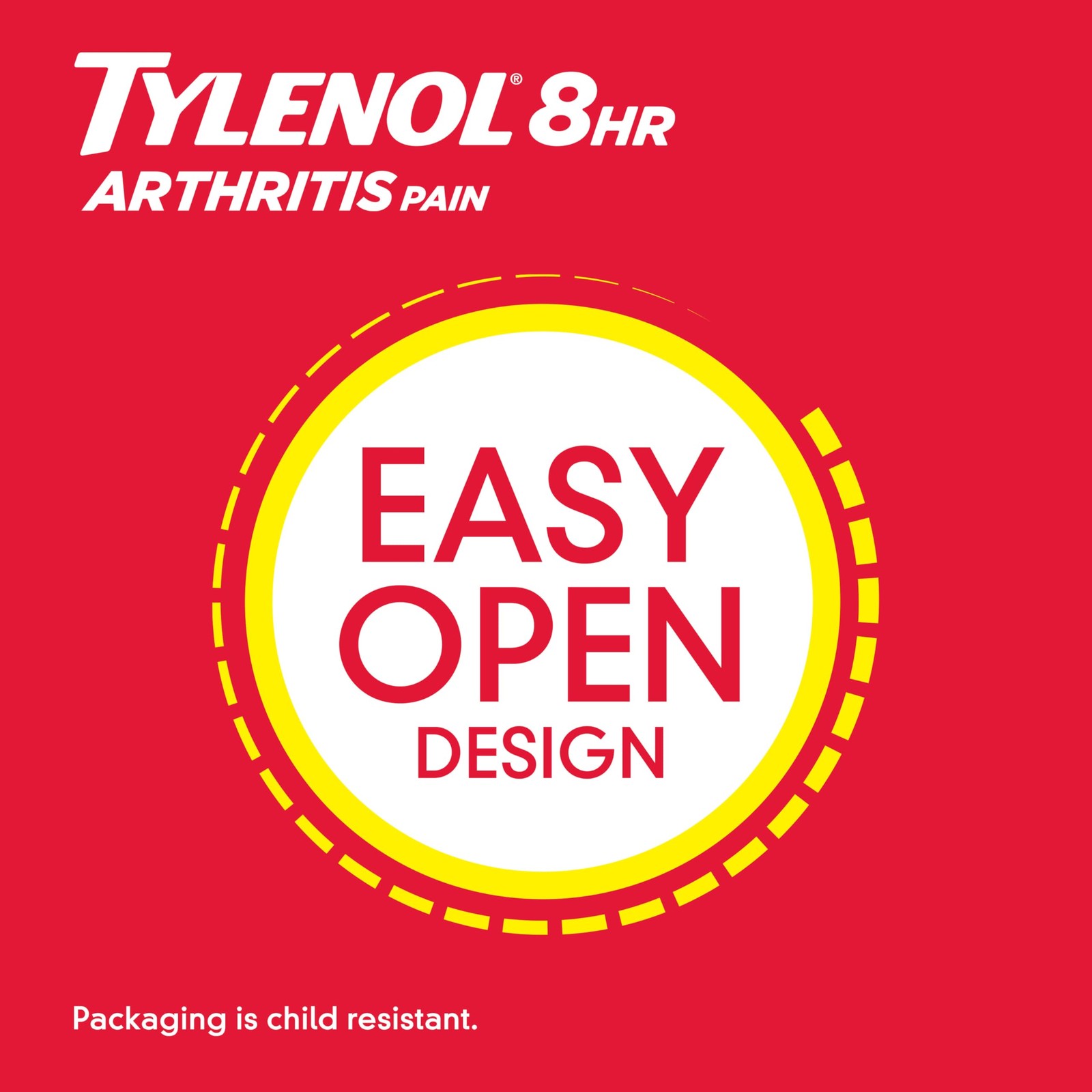 Tylenol 8HR Arthritis Pain Relief 650mg Acetaminophen 225 Extended Tabs