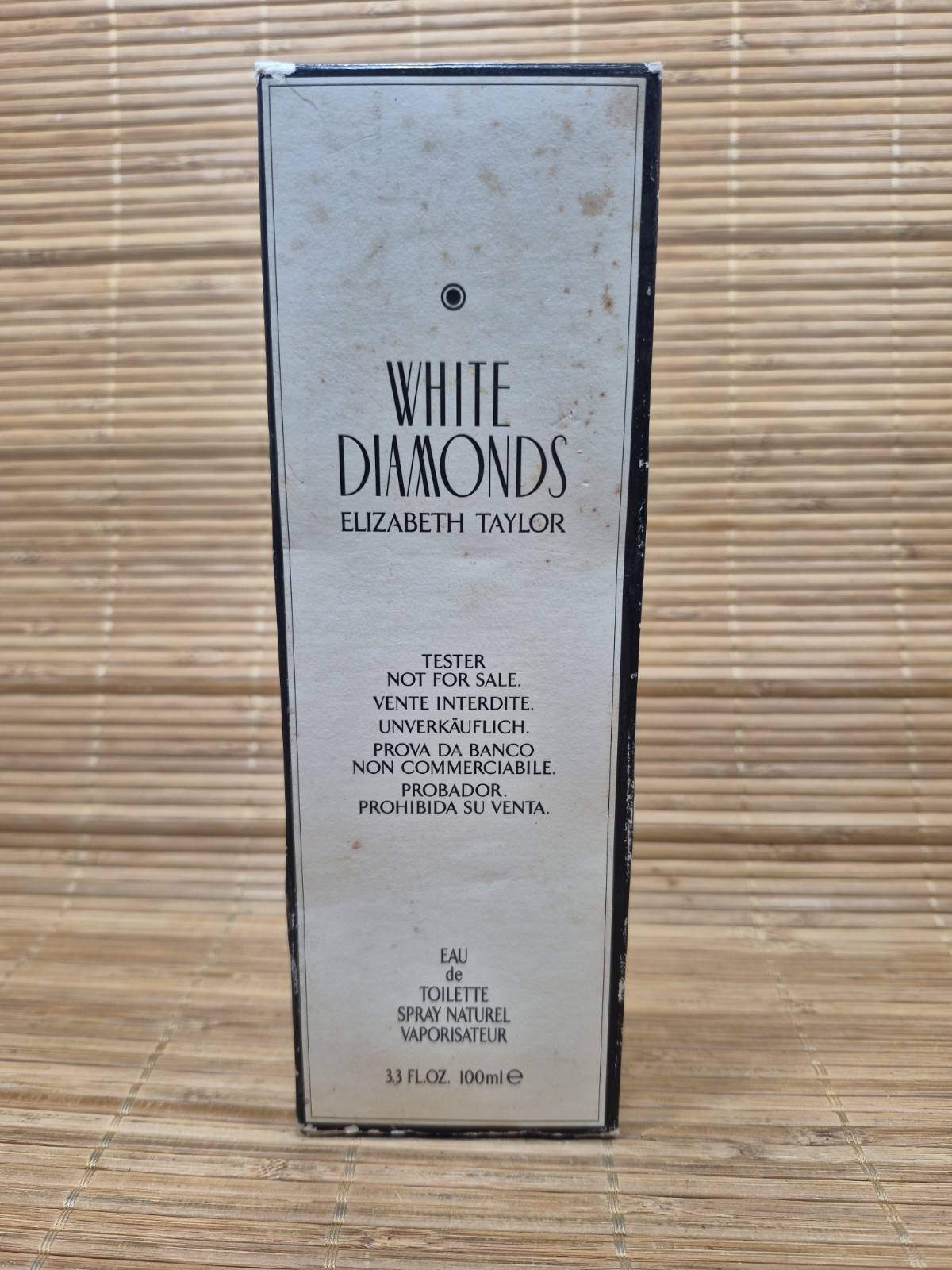 Vintage White Diamonds EDT Spray By Elizabeth Taylor 3.3 oz ~ New ~ FREE SHIP