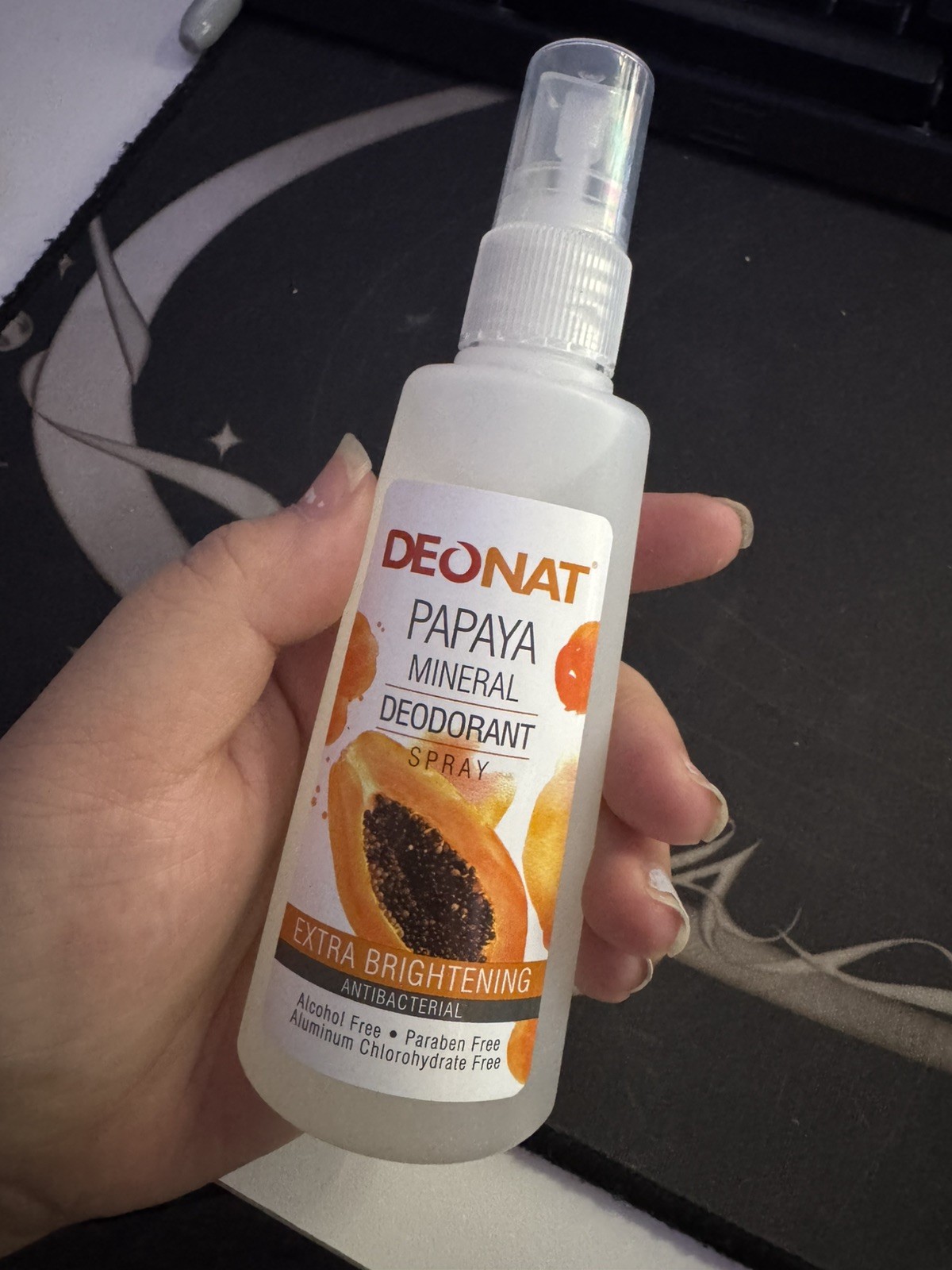Deonat Mineral Deodorant Underarm Spray 100ml – Papaya