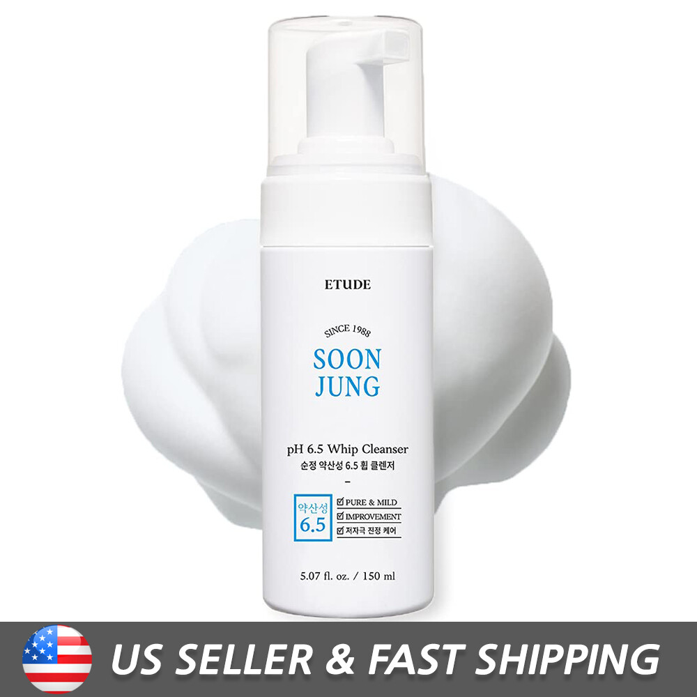 Etude House Soon Jung pH 6.5 Whip Facial Cleanser 150 ml