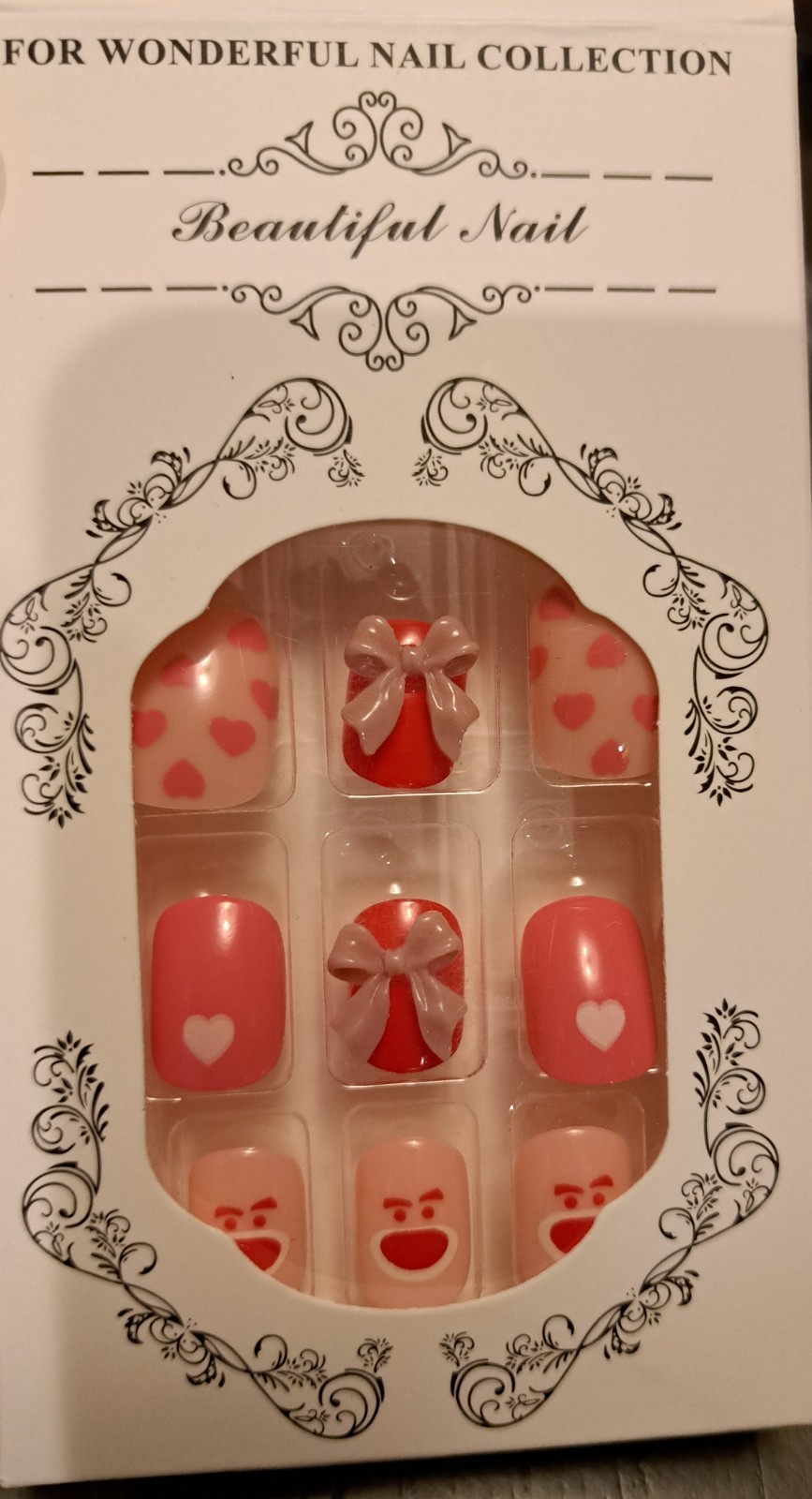 4 Packs Of Press on Nails As Pictured