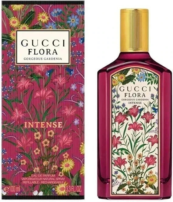 Gucci Flora Gorgeous Gardenia Intense 3.3 oz EDP Perfume New In Box Free Ship