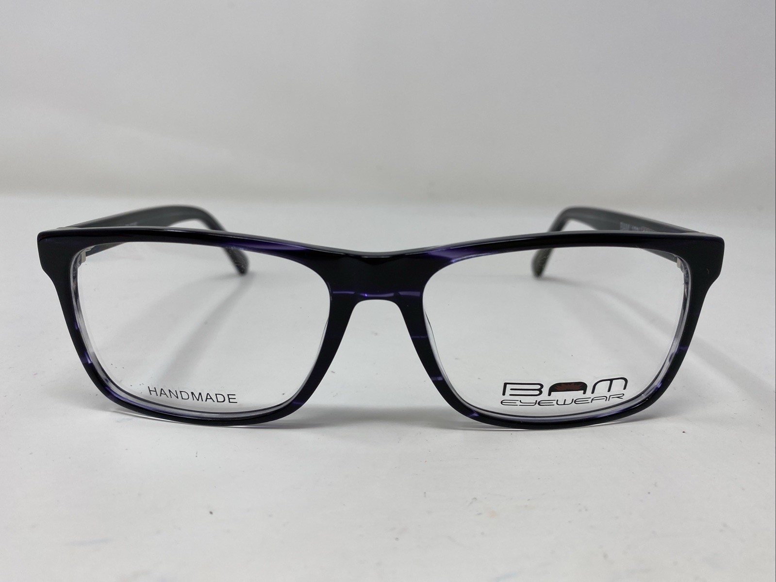 BAM Eyewear BAM 103 NAVY 57-17-150 Dark Blue Full Rim Eyeglasses Frame (655