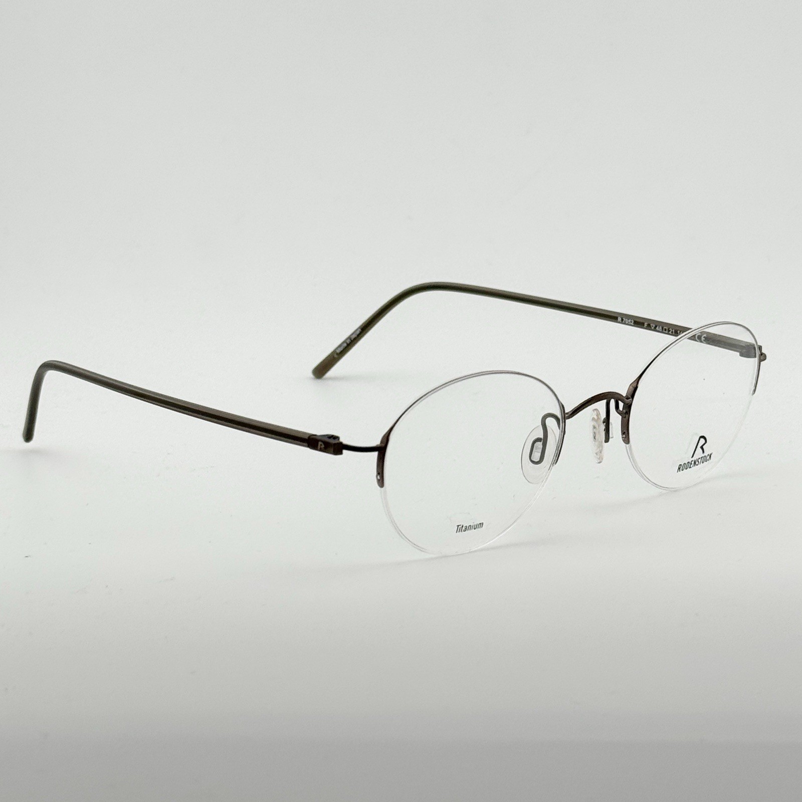 Authentic Rodenstock Germany Titanium Eyewear R 7052 F Eyeglass 48mm Japan Frame