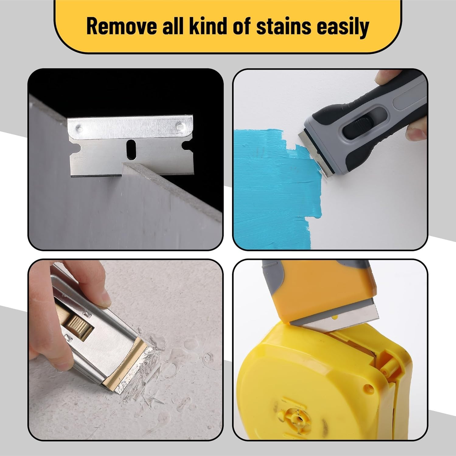 Bates 100 Stainless Steel Single Edge Blades – Perfect for Shaving & Trimming