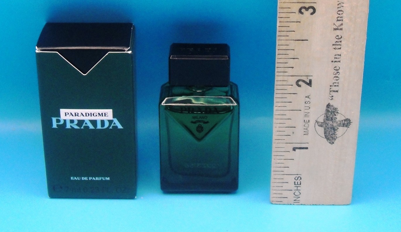 Prada PARADIGME Eau de Parfum EDP Mini/Travel SPLASH Bottle 7mL *NIB* FREE SHIP