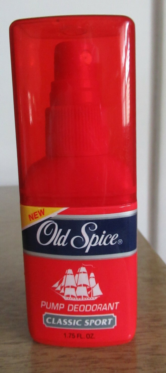 VTG 1991 Old Spice Pump Deodorant Classic Sport 1.75 FL OZ Spray Procter Gamble