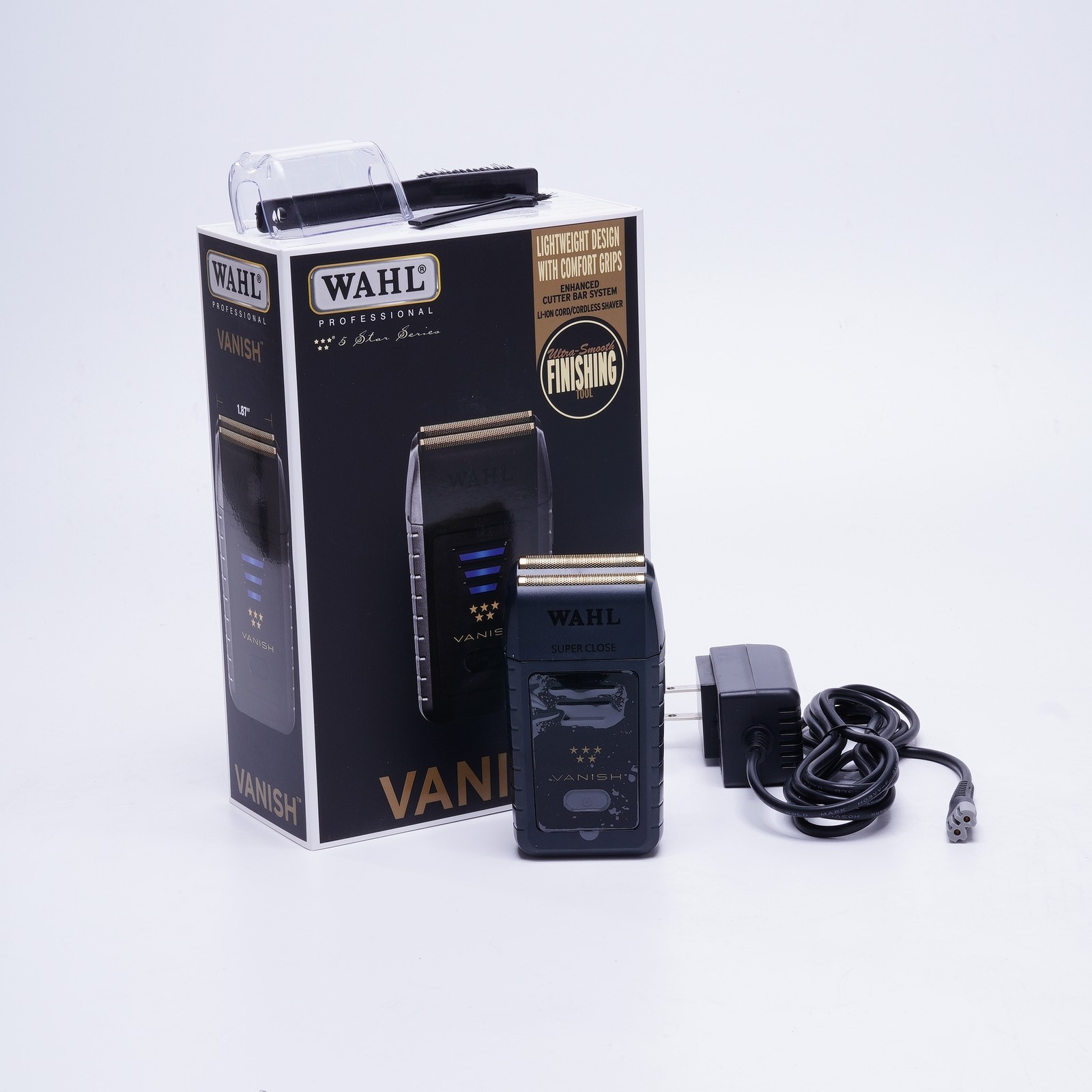 Wahl 5 Star Vanish Double Foil Shaver 8173-700 Corded/Cordless Pro Barber