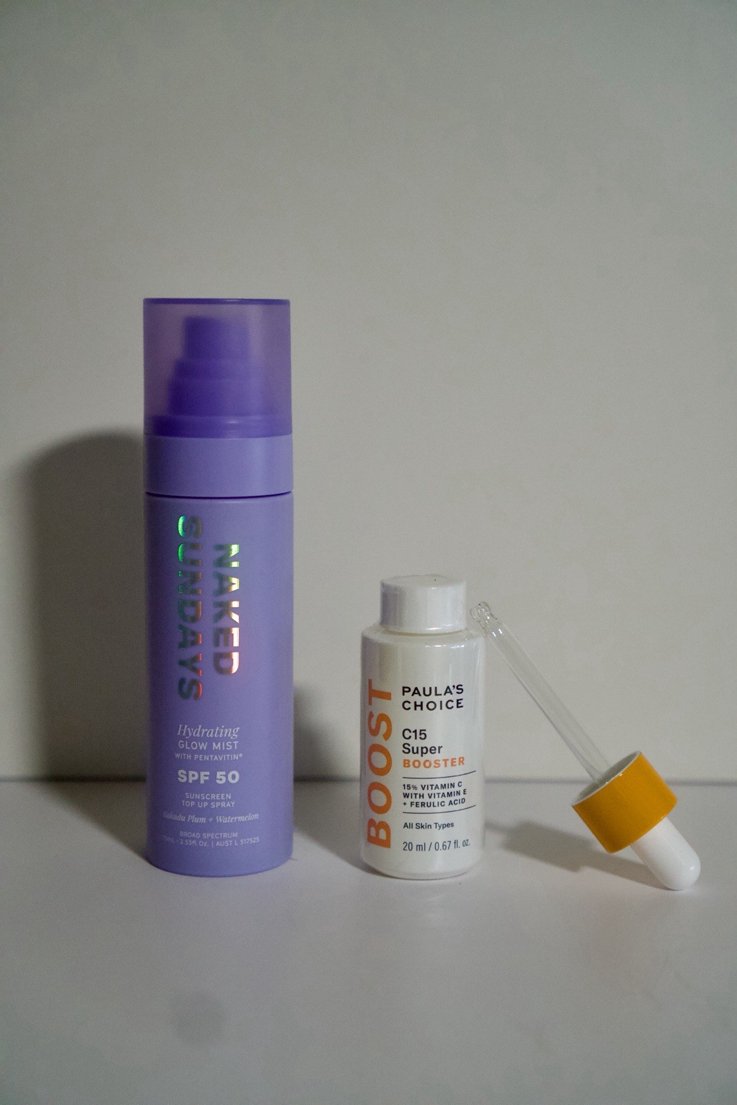 Nakedd Sundays Hydrating Glow Mist SPF 50 Broad Spectrum Face Spray 2.53 fl oz
