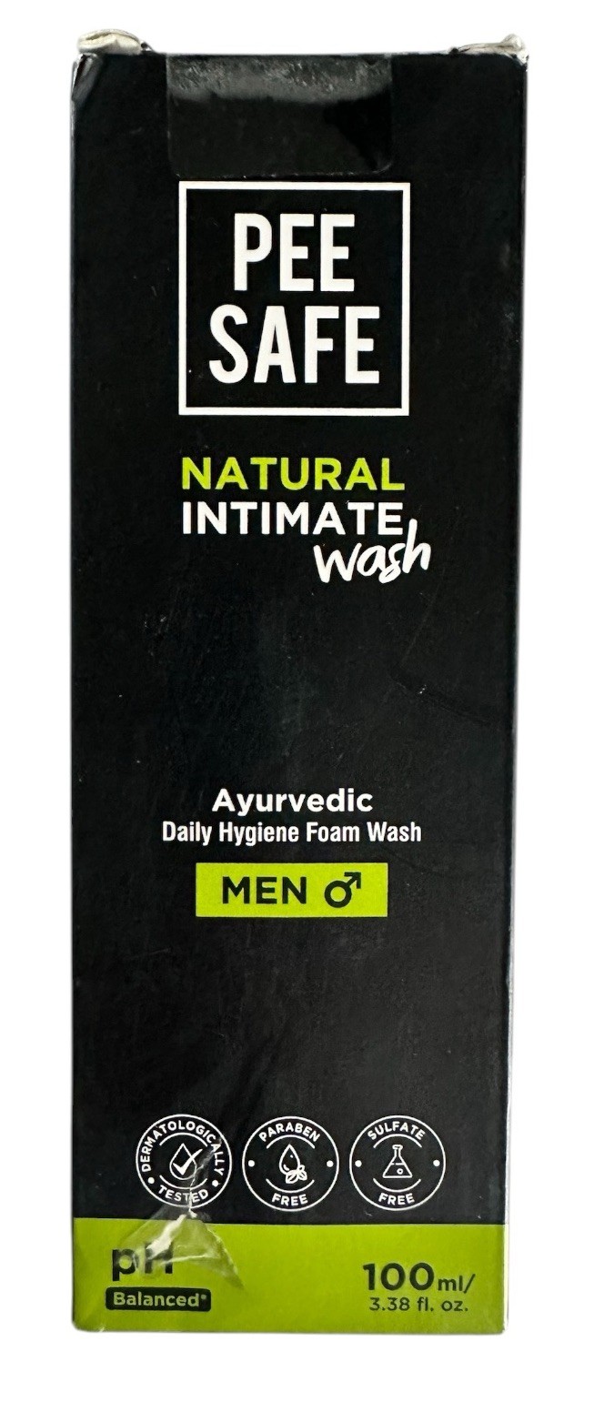 Natural Intimate Wash for Men Ayurveda Extracts 100 ml Daily Hygiene Pee Safe
