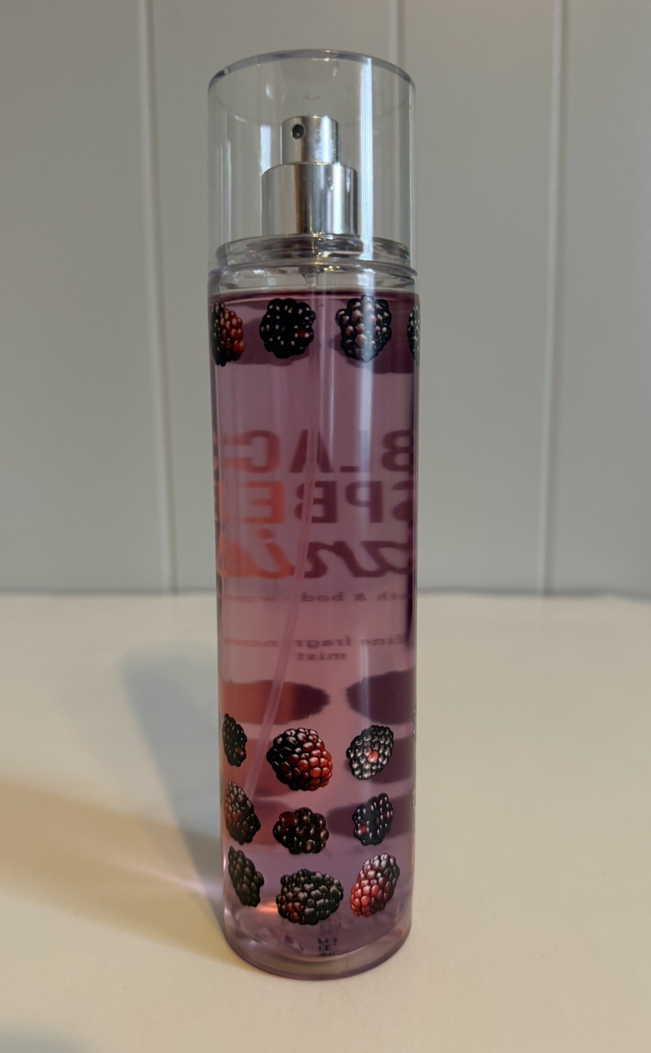 Bath & Body Works Black Raspberry Vanilla Fine Fragrance Mist 8 Oz.