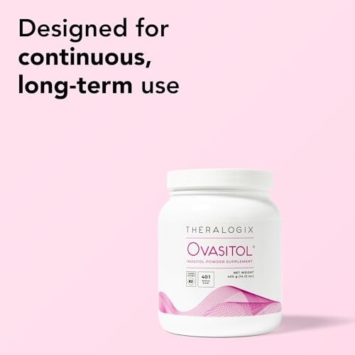 Theralogix Ovasitol Inositol Powder for Hormone Balance, 400 g