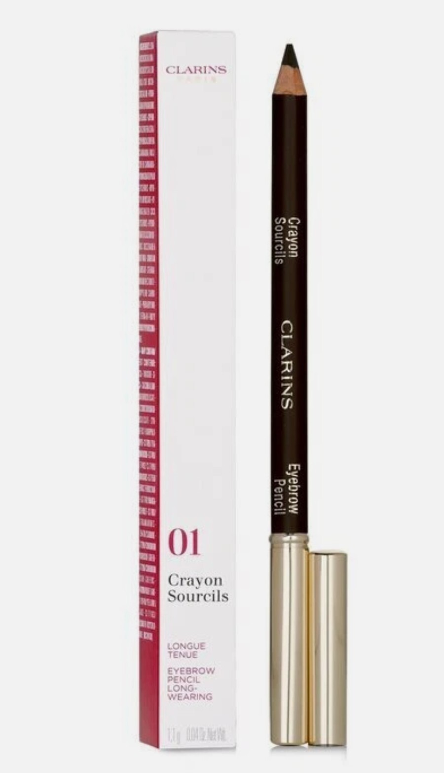 CLARINS EYEBROW PENCIL LONG-WEARING 1.1 G/0.04 OZ. CHOOSE YOUR SHADE