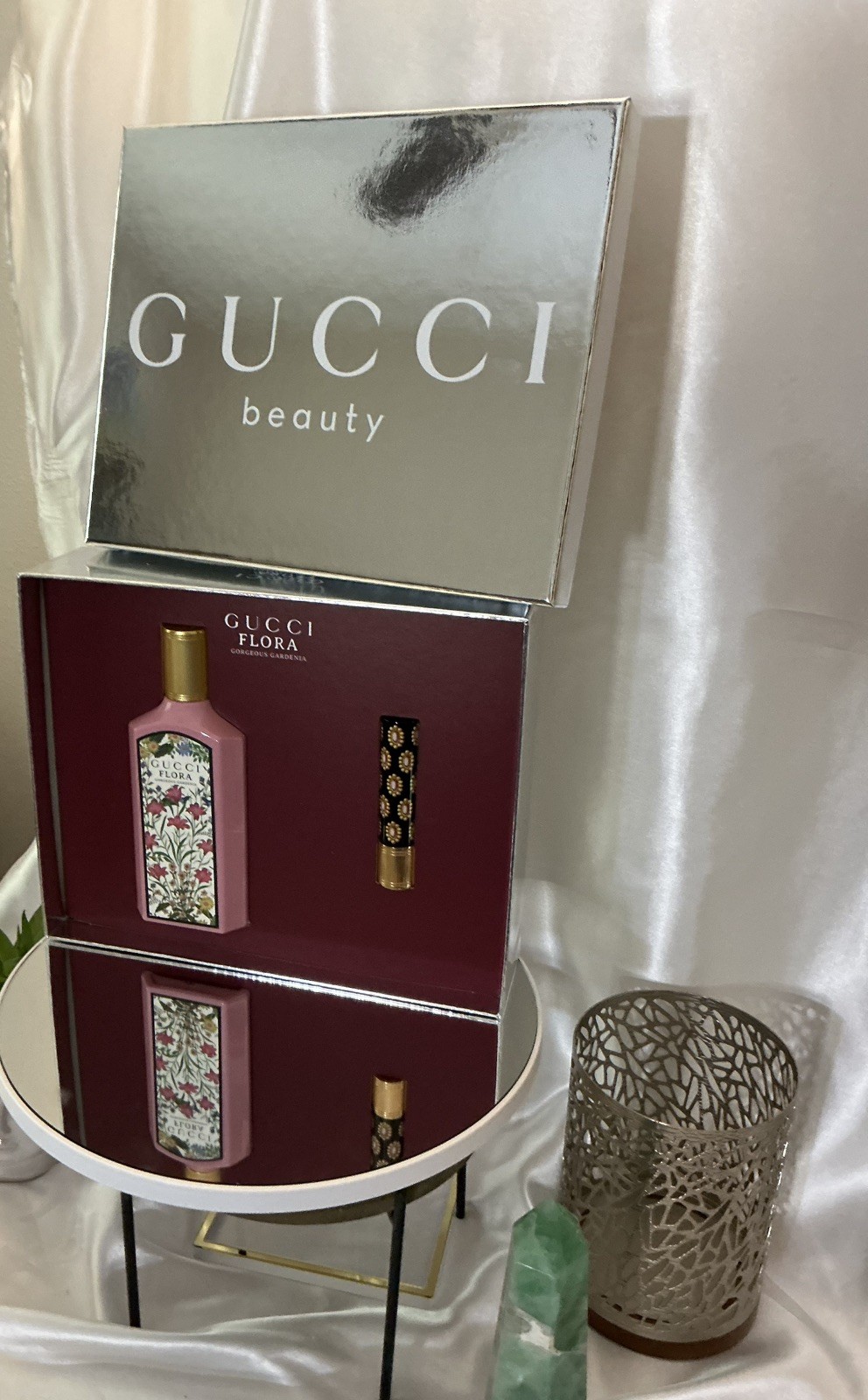 Gucci Ladies Gucci Flora Gorgeous Gardenia 2pcs EDP Gift Set Fragrances