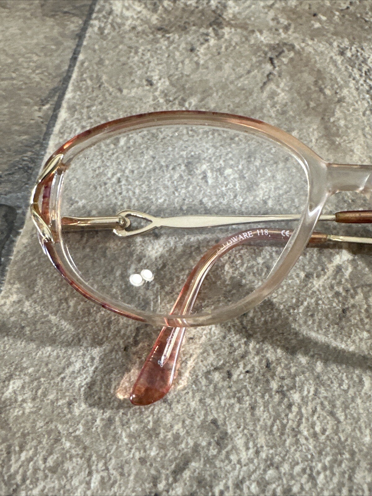 Gloria Vanderbilt Zyloware 118 Brown Flex Eyeglasses Frame 52-18-115-42mm