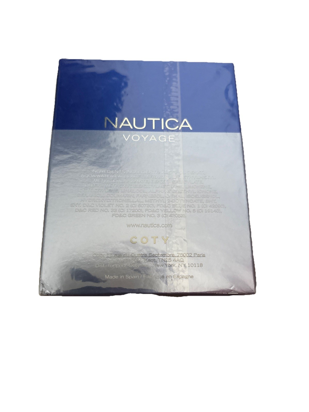 Nautica Voyage by Nautica for Men 3.4 oz EDT Spray