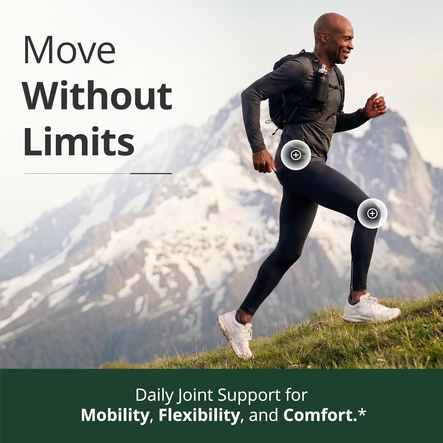 1 bottles Glucosamine Chondroitin Msm And Turmeric Supplement – Joint Support Su