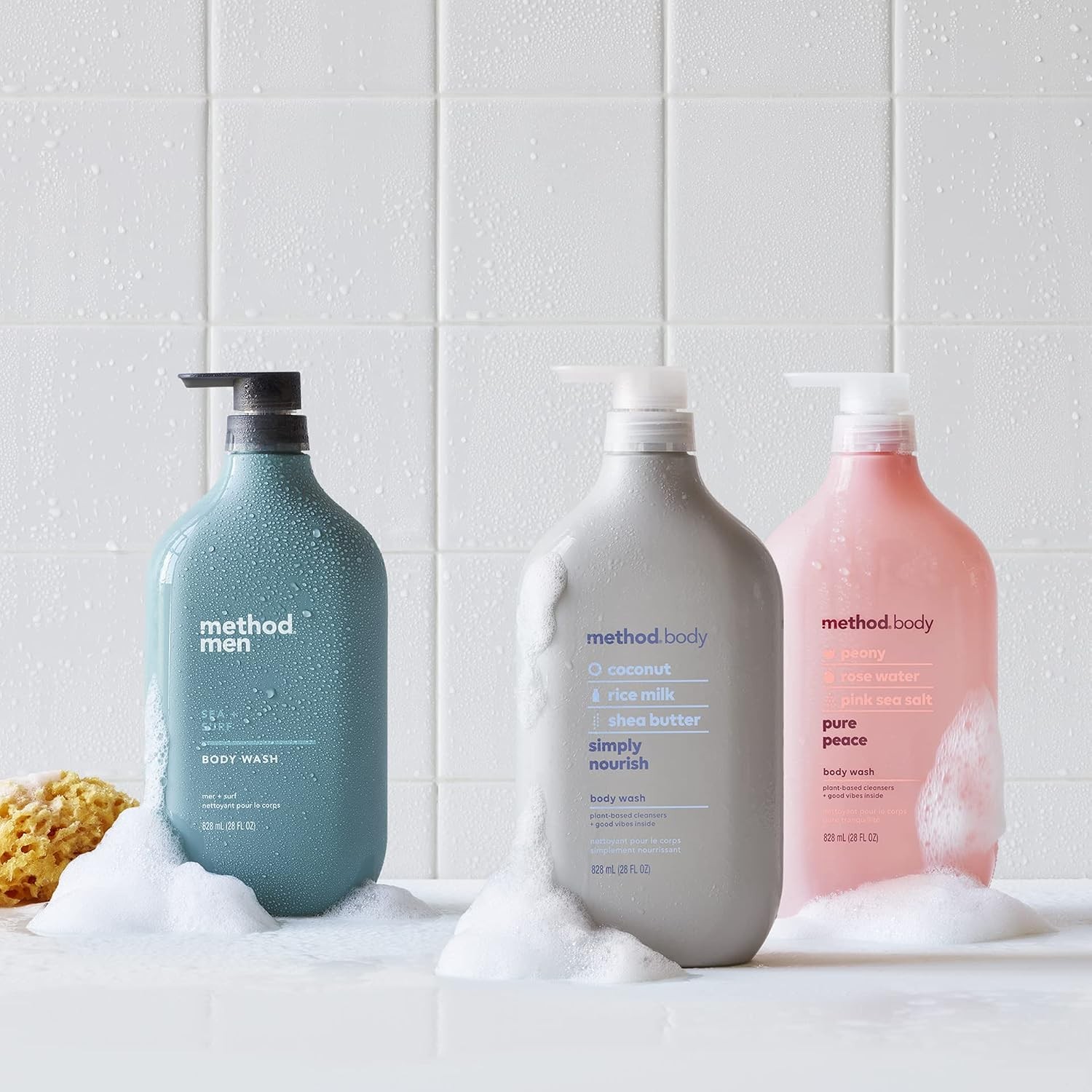 Method Body Wash Simply Nourish Coconut Rice Milk Shea Butter 28 oz