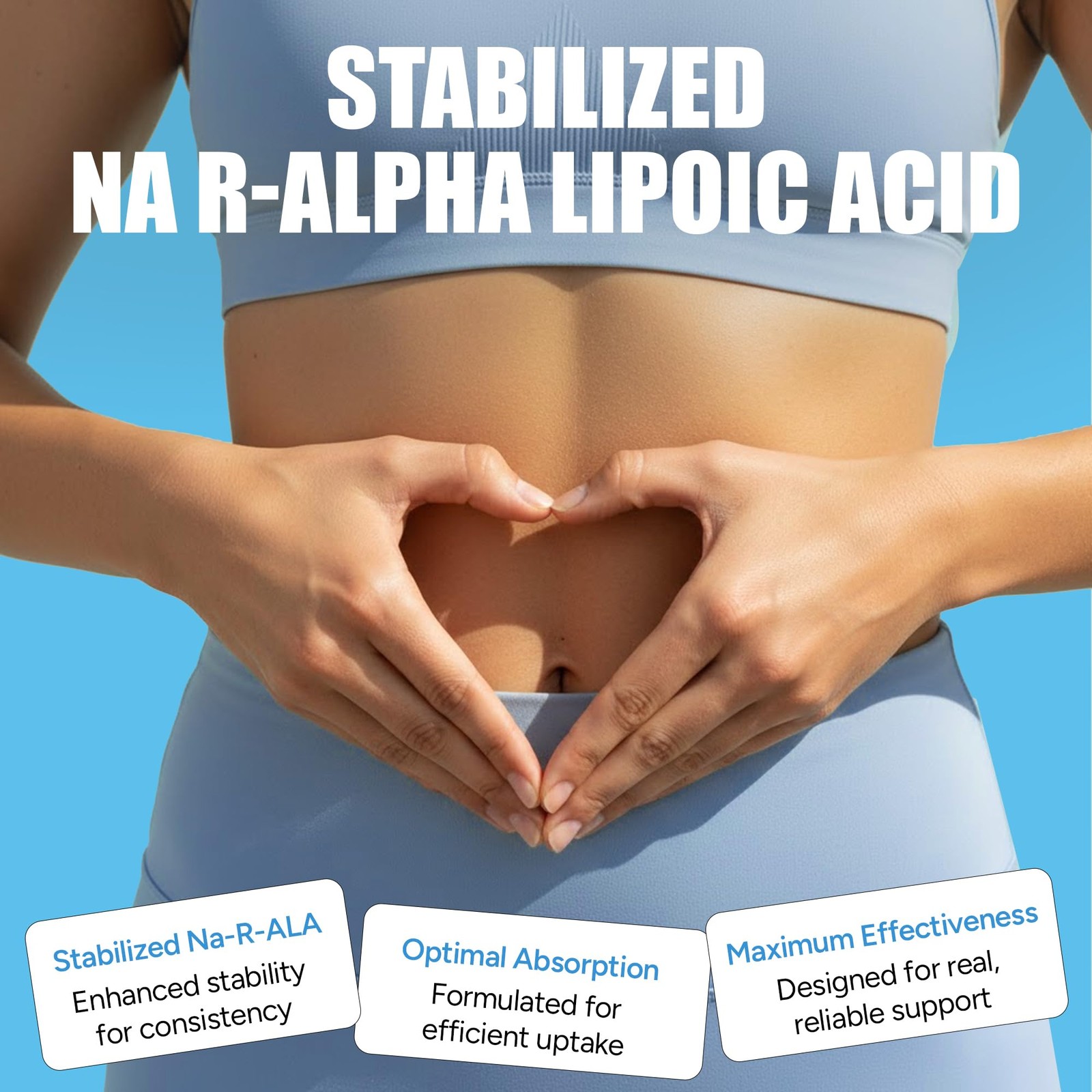 IMMUNOVITES 3-Pack Stabilized R-Alpha Lipoic Acid 3 Count (Pack of 1), Red