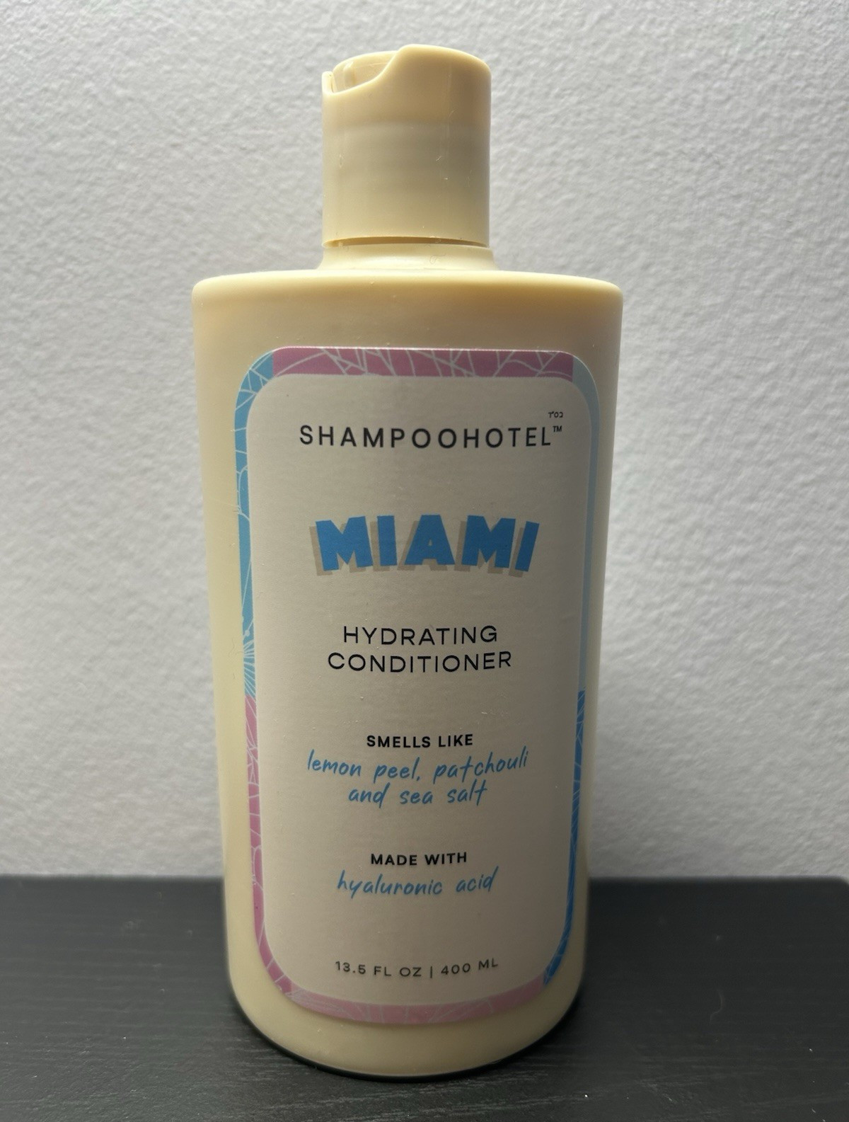 Shampoohotel Miami Hydrating Conditioner Hyaluronic Acid Lemon Patchouli 13.5oz