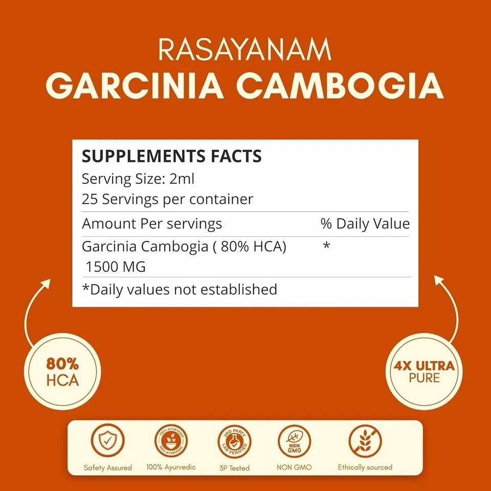 Garcinia Cambogia 1500mg (150ml)| Advance Keto weight loss & fat burn supplement