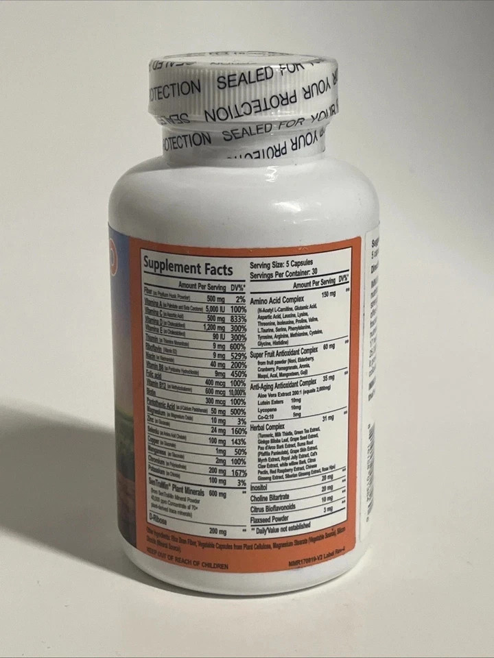 3 Bottle IMMUNO 150 THE ULTIMATE MULTI VITAMIN, IMMUNE BOOSTER. 150 CAPSULES*/-